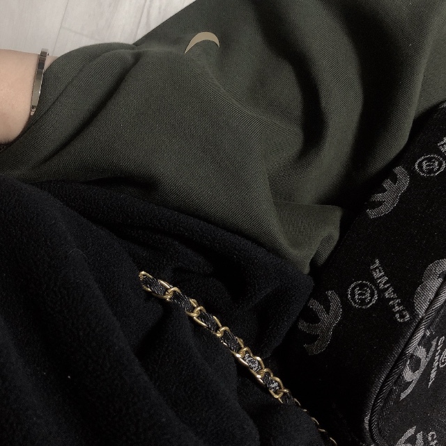 Nike x Billie Eilish NRG Fleece Pants Sequoia - Asia 착용 스타일