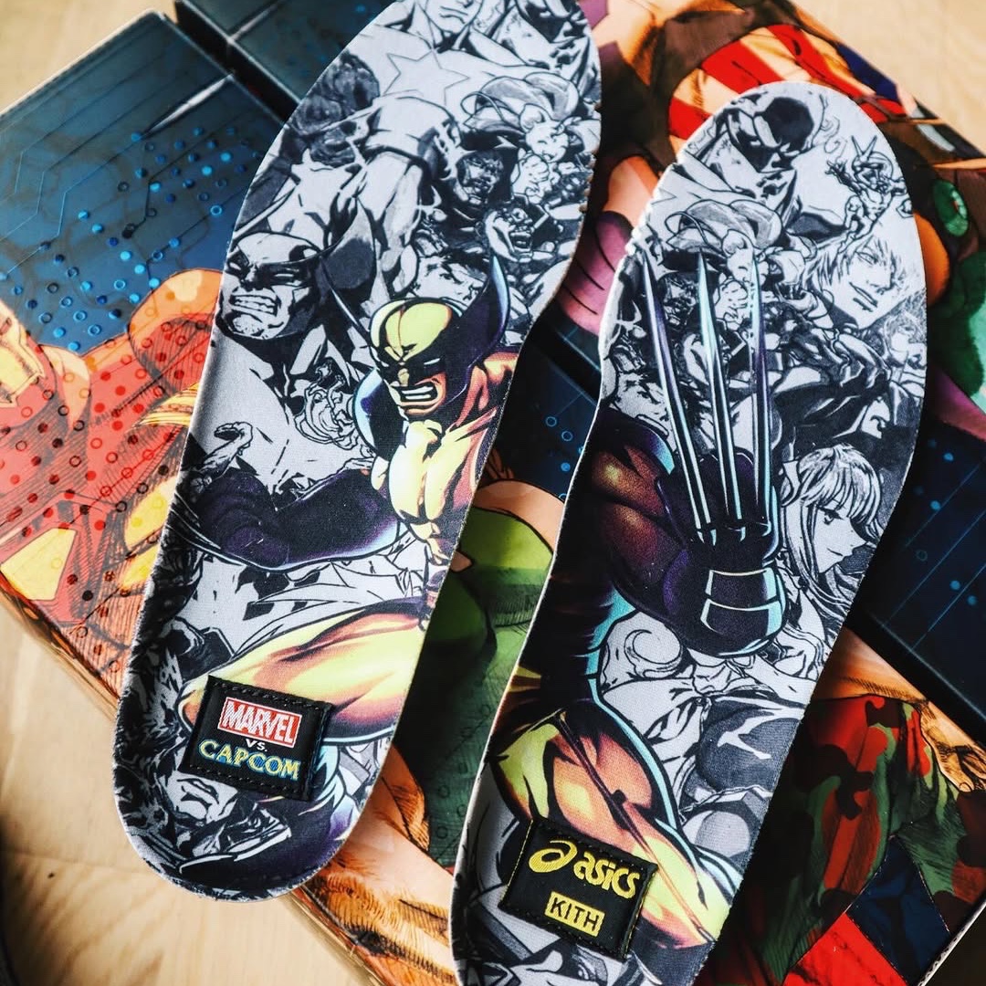 Asics x Kith x Marvel vs. Capcom Gel-Kayano 14 Wolverine Black 착용 스타일 - 8