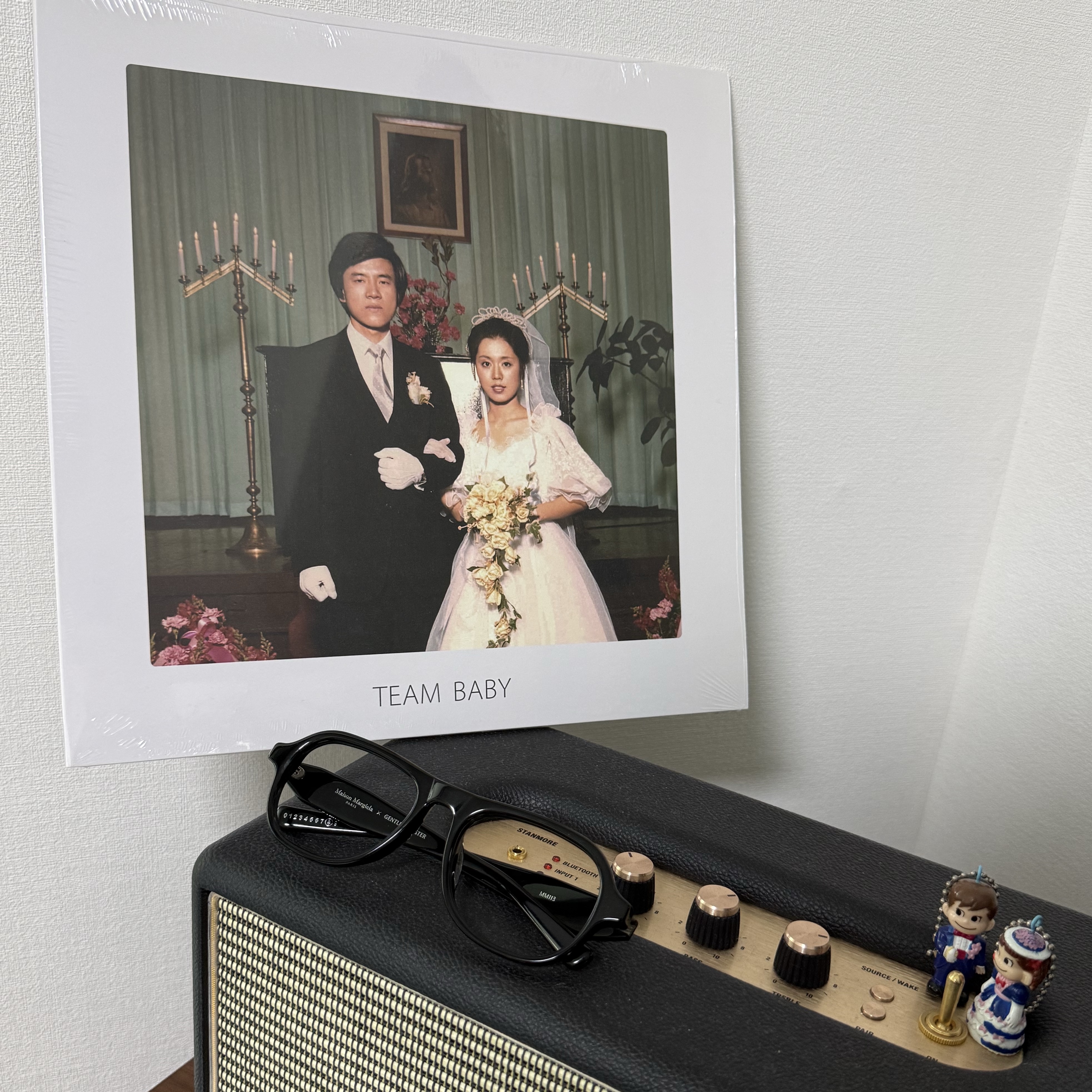 The Black Skirts 3rd Album Part 1 Team Baby LP Splatter Color, Marshall Stanmore II Bluetooth Black (Korean Ver.) 착용 스타일