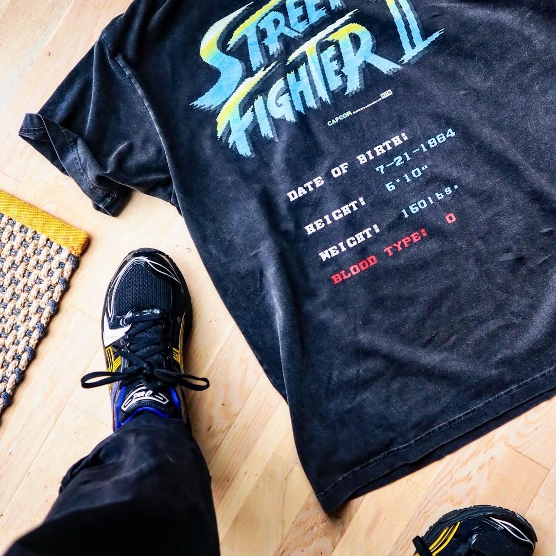 Asics x Kith x Marvel vs. Capcom Gel-Kayano 14 Wolverine Black 착용 스타일 - 4