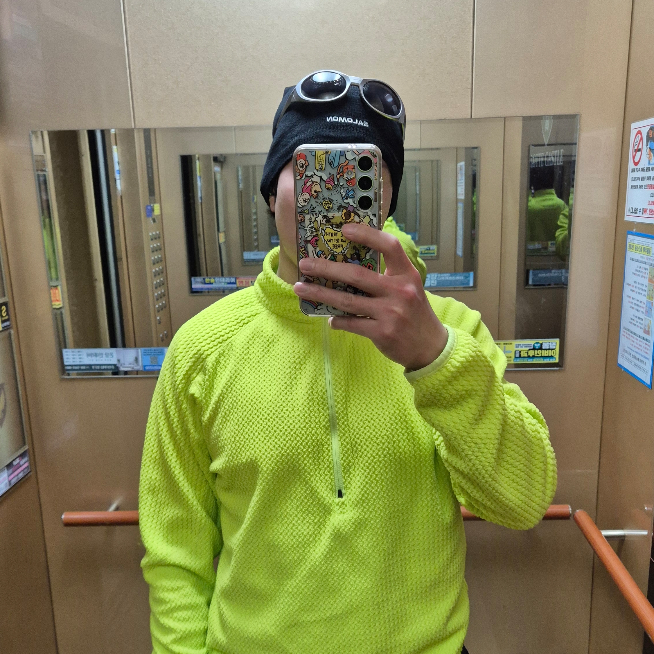 Oakley Eye Jacket Redux Silver Frame Prizm Black Polarized Lenses High Bridge Fit, Ostrya 25FW Alpinum Half Zip Fleece Pomelo 착용 스타일 - 1