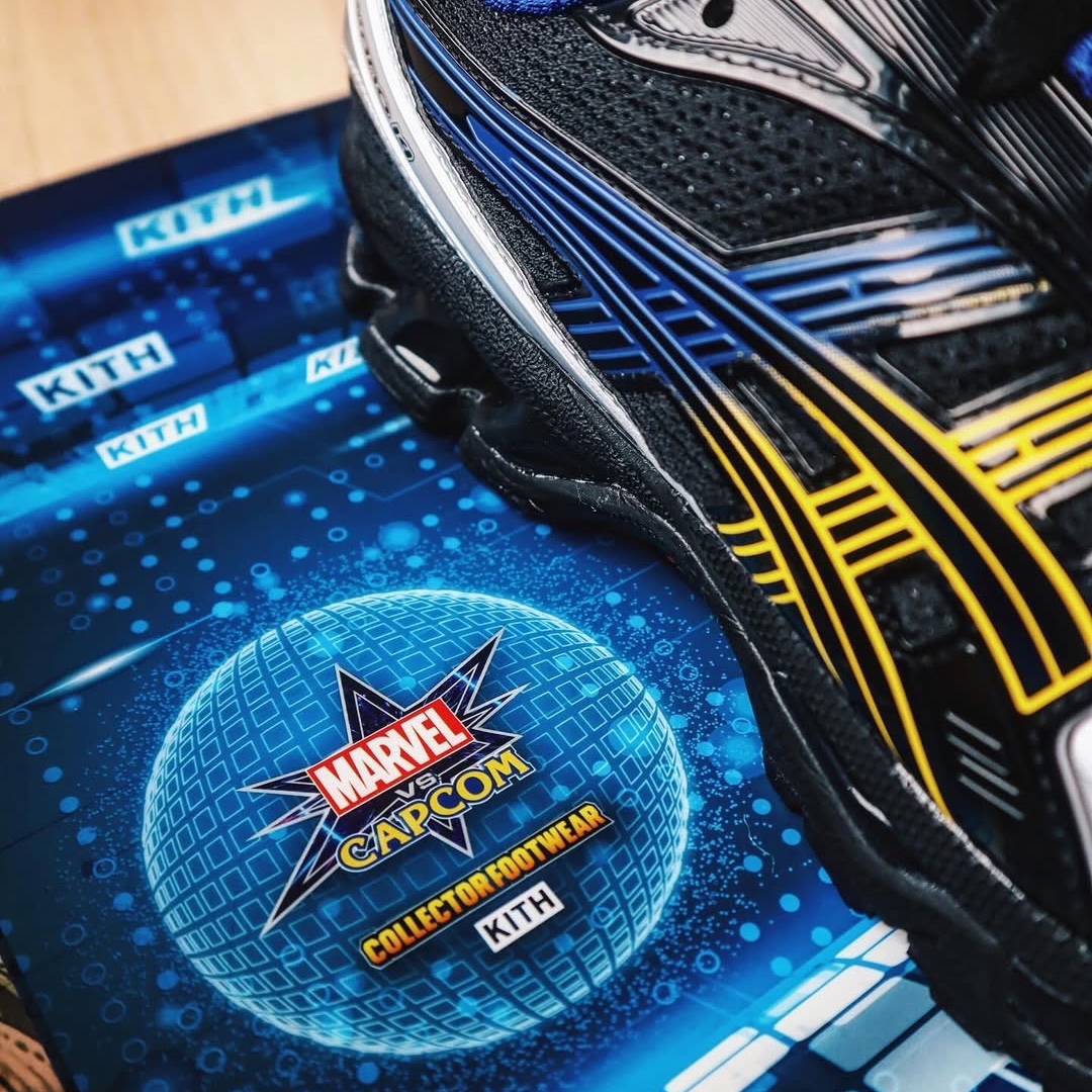 Asics x Kith x Marvel vs. Capcom Gel-Kayano 14 Wolverine Black 착용 스타일 - 9