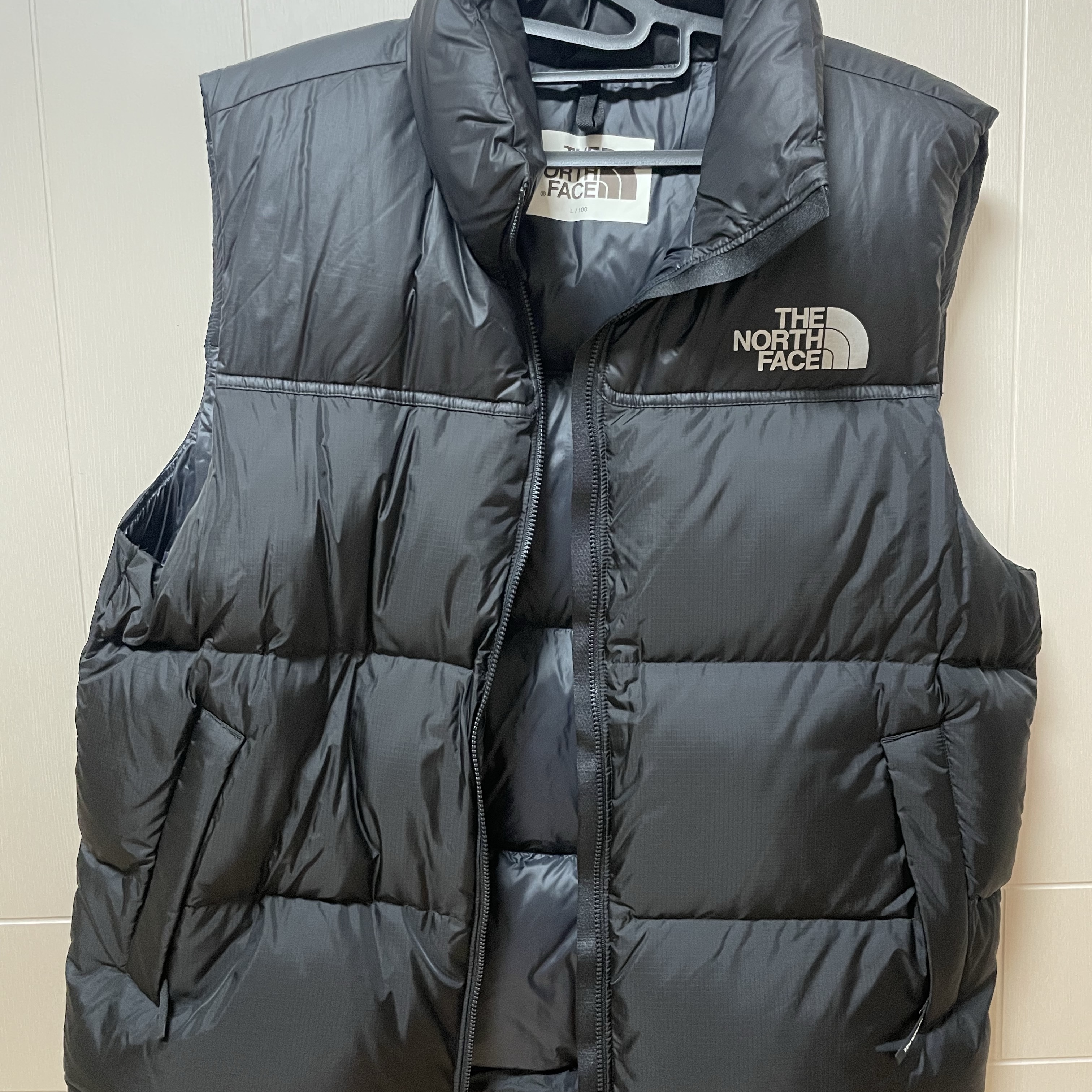 The North Face Novelty Nuptse Air RDS Down Vest Black 착용 스타일 - 1