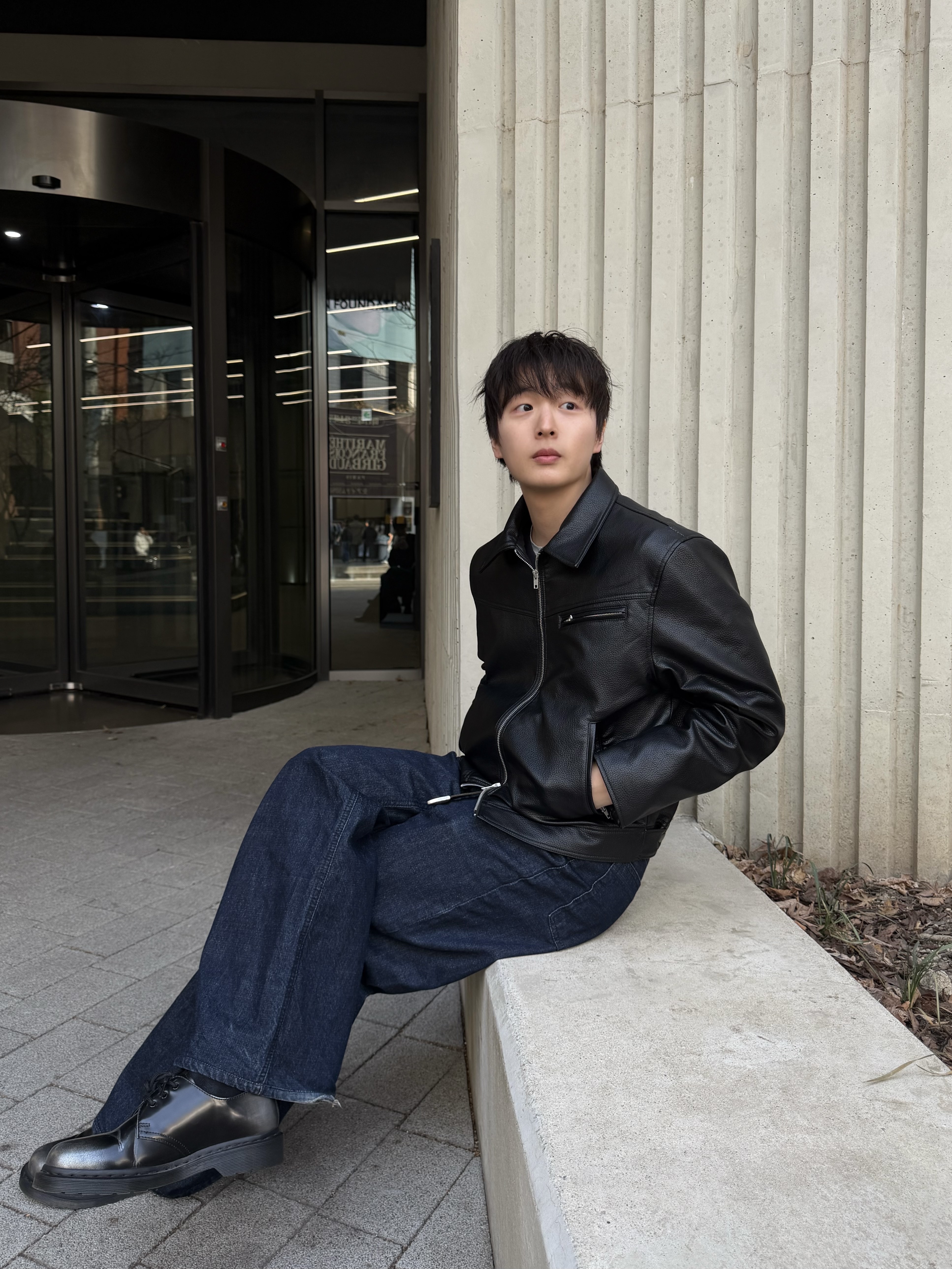 Dr. Martens 1461 Silver Arcadia Multi 착용 스타일 - 1