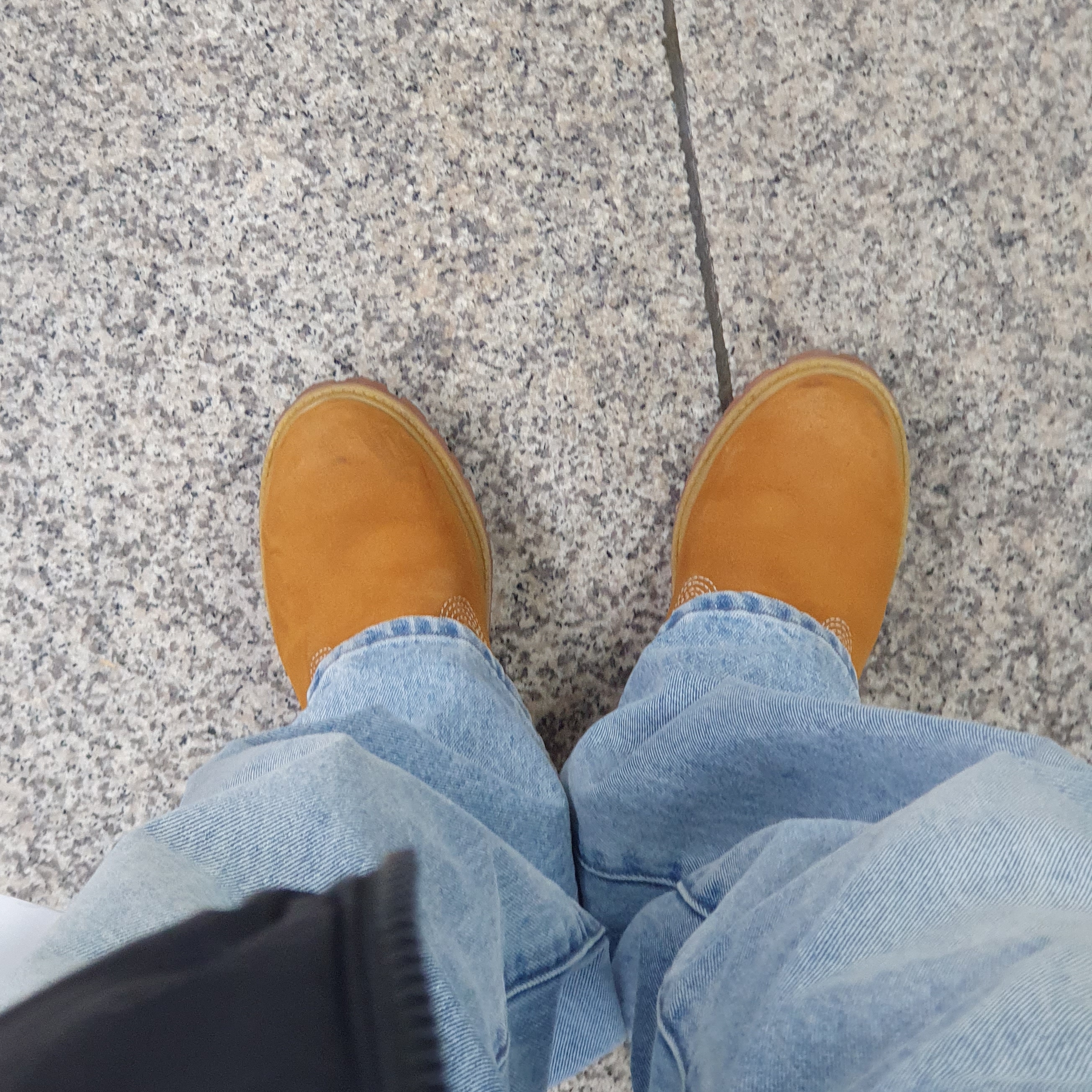 Timberland Premium 6 inch Waterproof Boot Wheat Nubuck - Wide 착용 스타일
