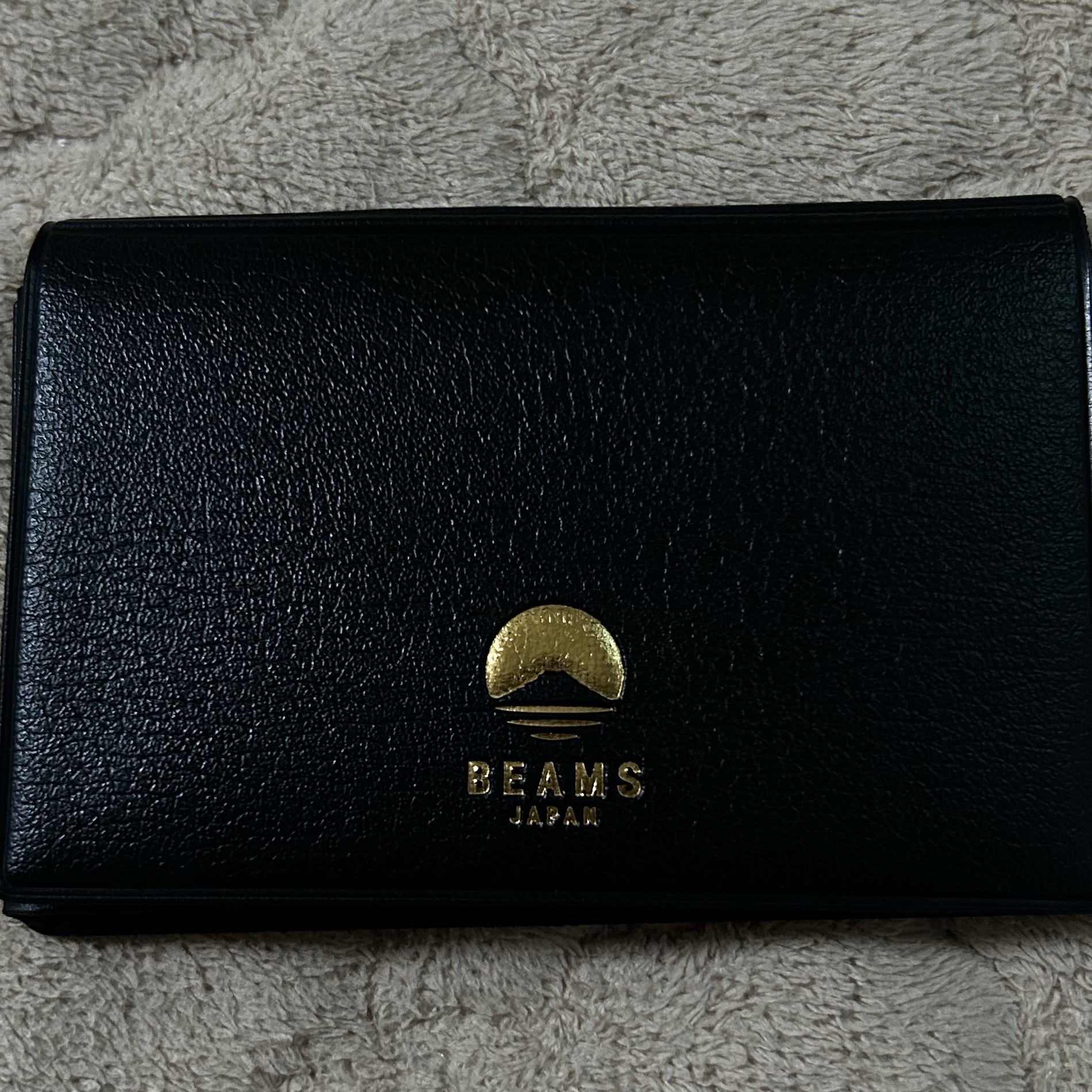 Beams x Hightide Special Order Pass & Card Case Black 착용 스타일