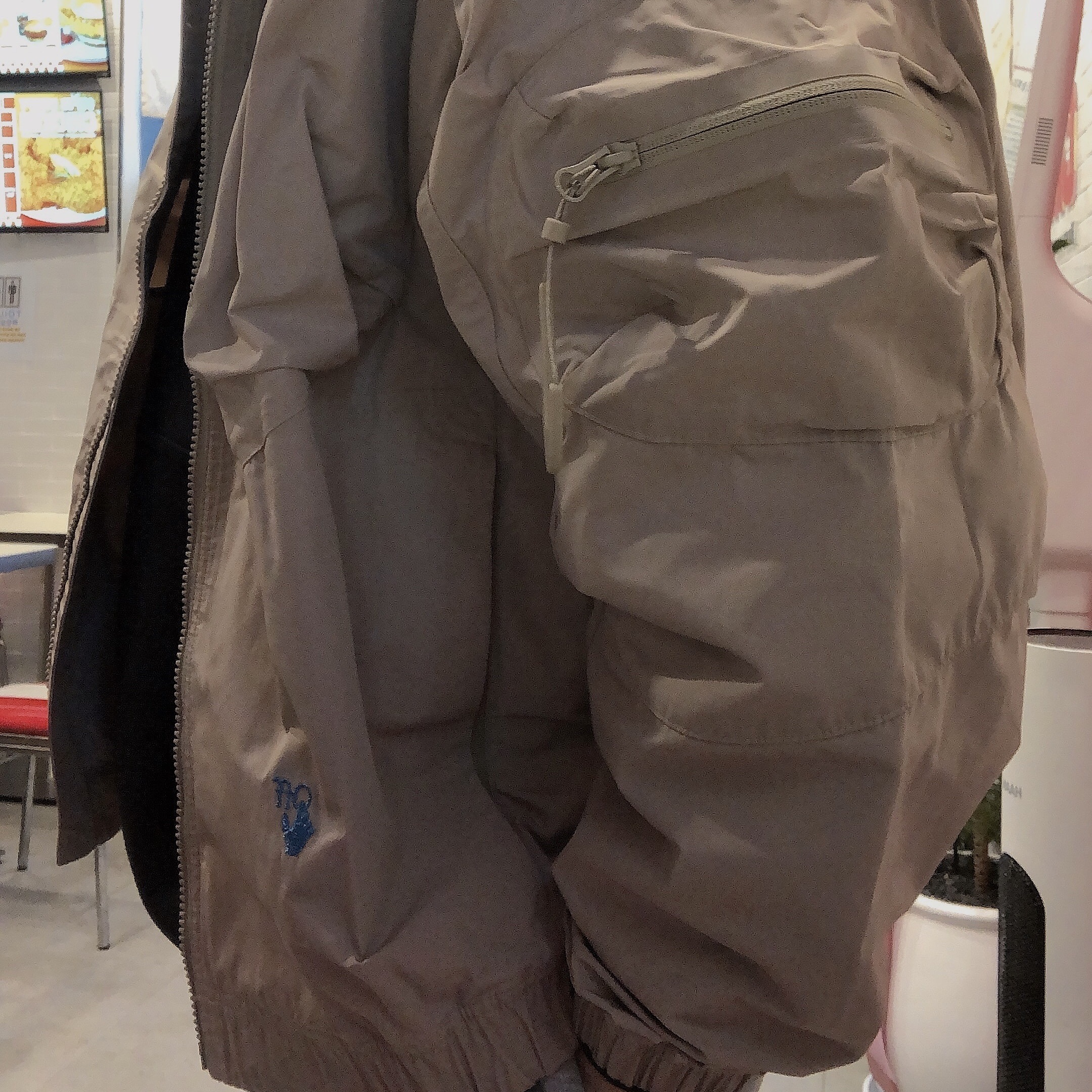 Nike x Off-White NRG Track Jacket Khaki - Asia 착용 스타일 - 1