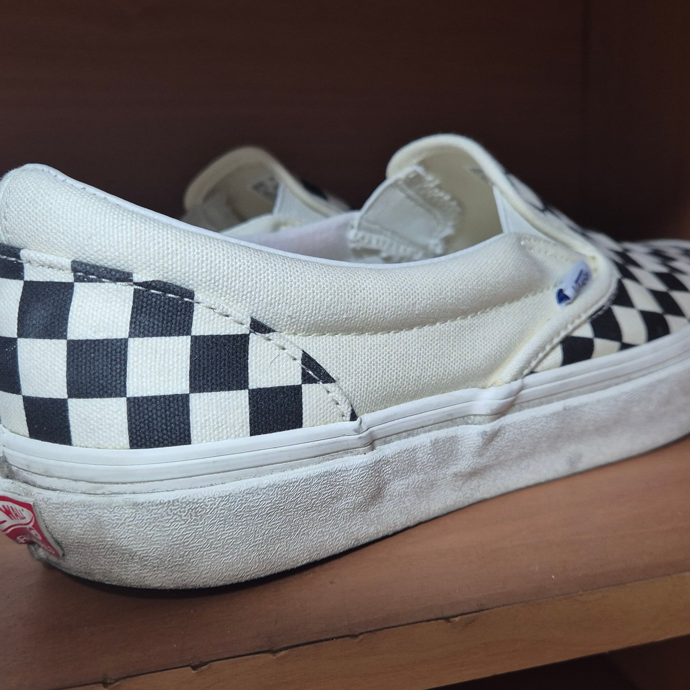 Vans Vault OG Classic Slip-On Checkerboard 착용 스타일