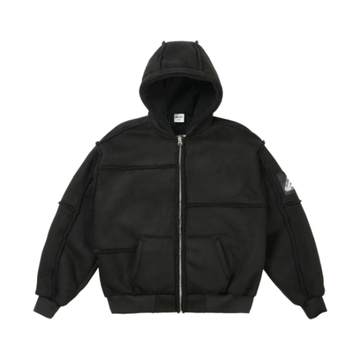 팔라스 패치 미 업 셔링 자켓 블랙 - 26SS