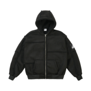 Palace Patch Me Up Shearling Jacket Black - 26SS