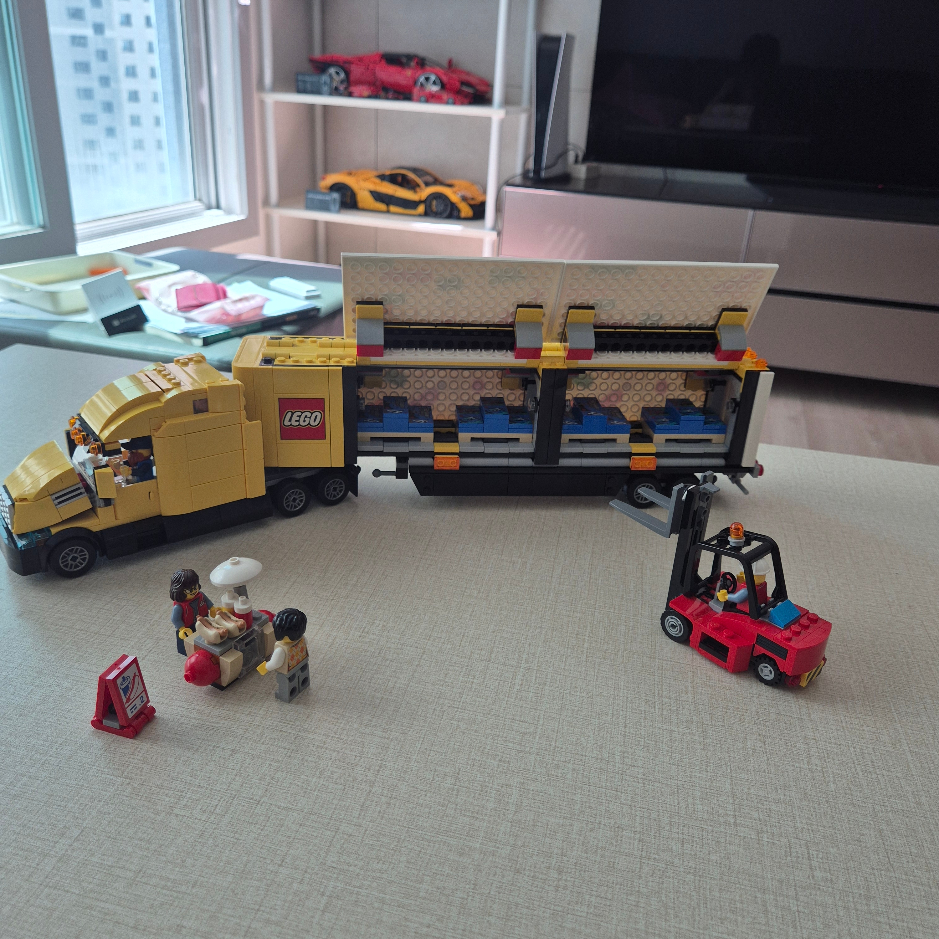 Lego City Lego Delivery Truck 착용 스타일