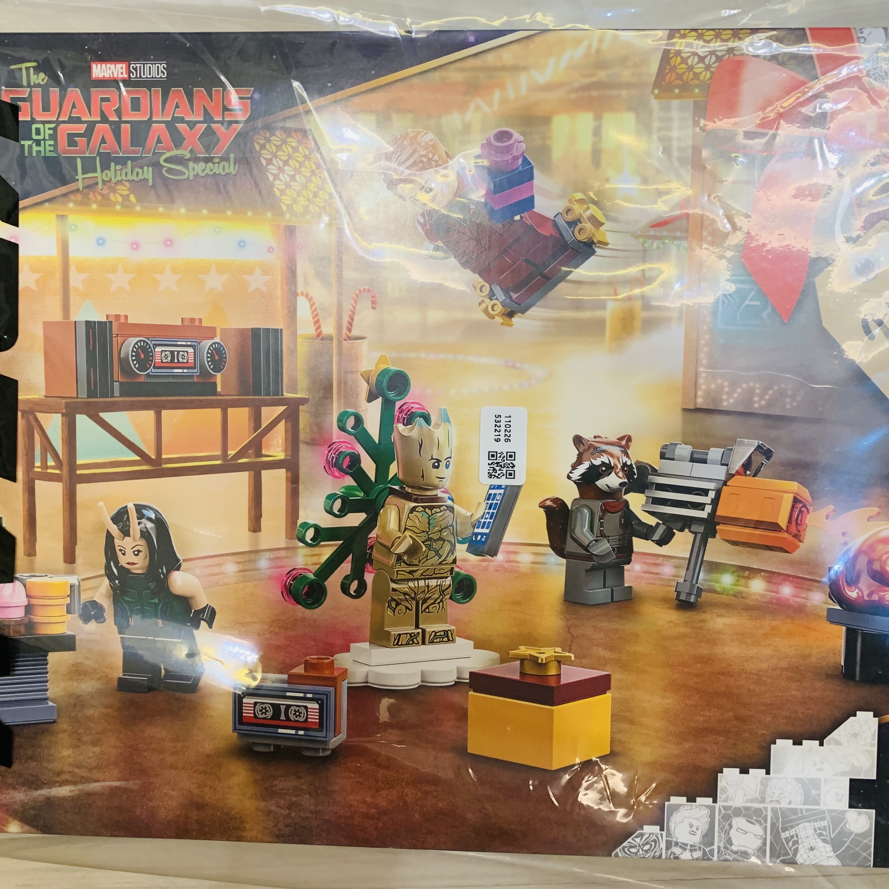 Lego Marvel Guardians of the Galaxy Advent Calendar 착용 스타일