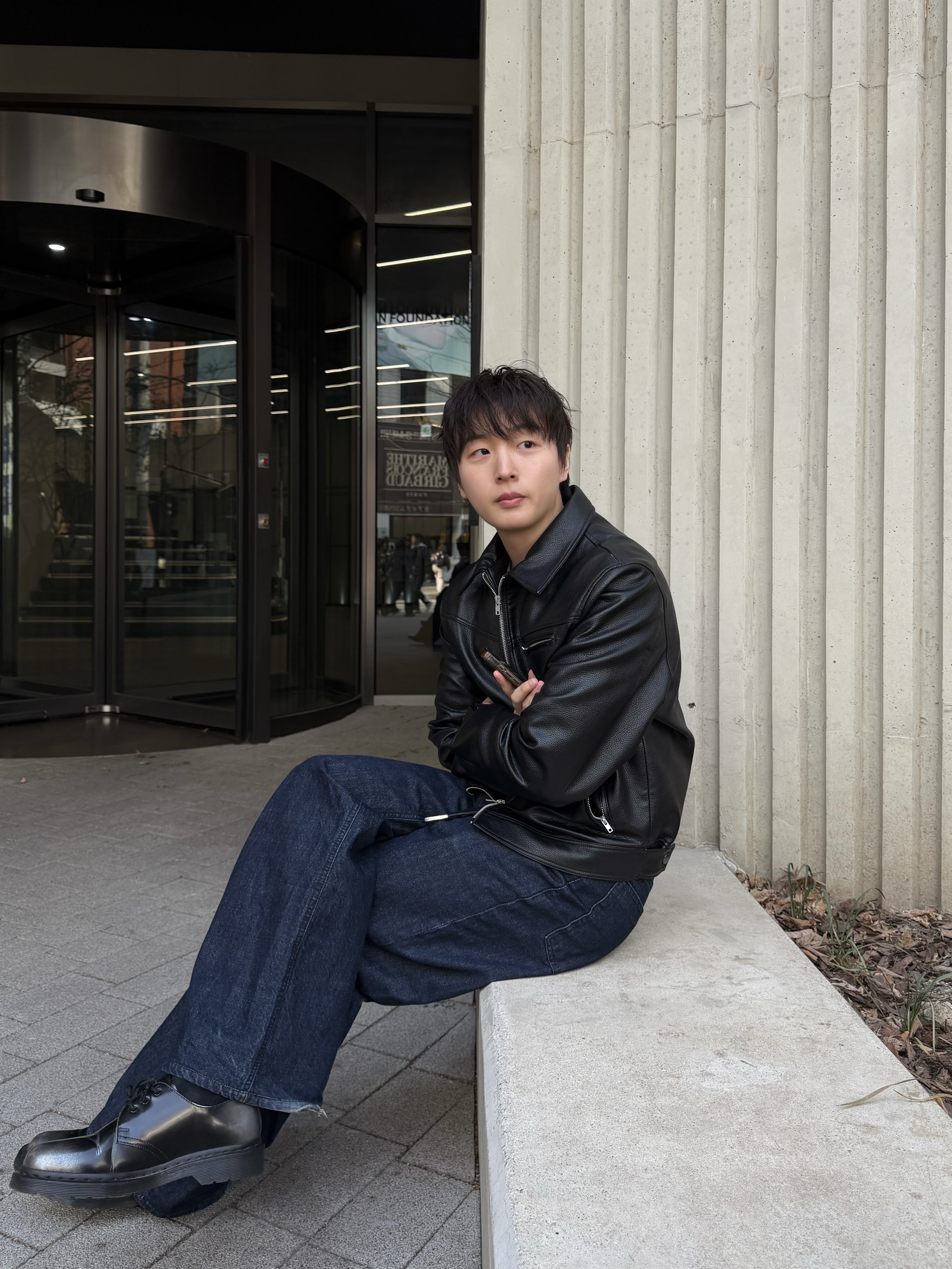 Dr. Martens 1461 Silver Arcadia Multi 착용 스타일 - 2