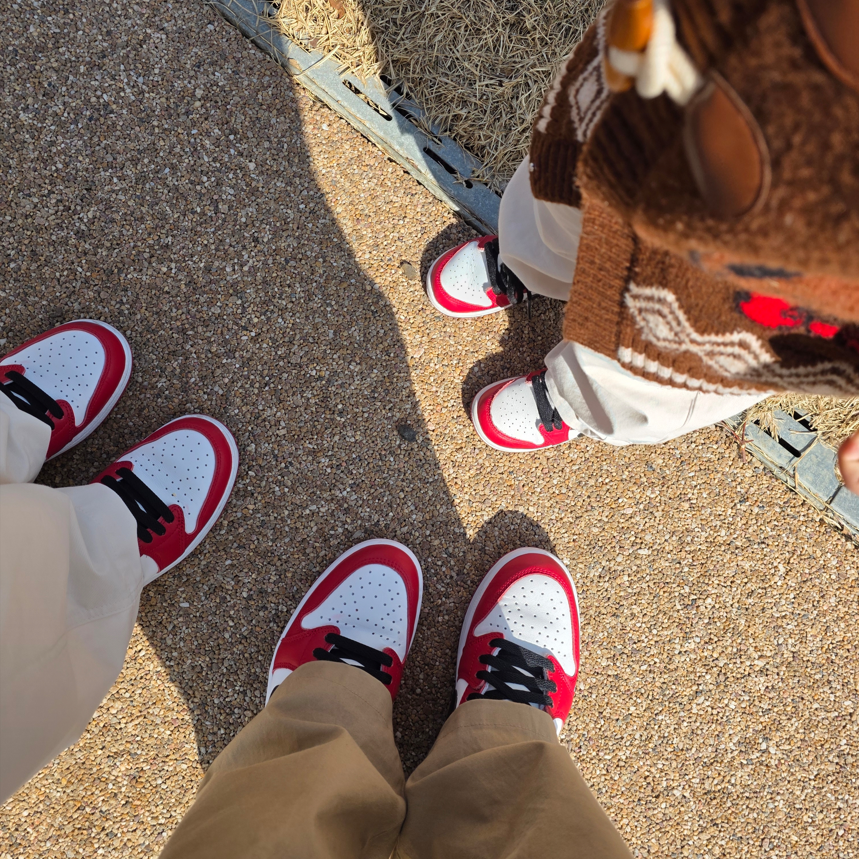 Jordan 1 Retro Low OG Chicago, (GS) Jordan 1 Retro Low OG Chicago 착용 스타일