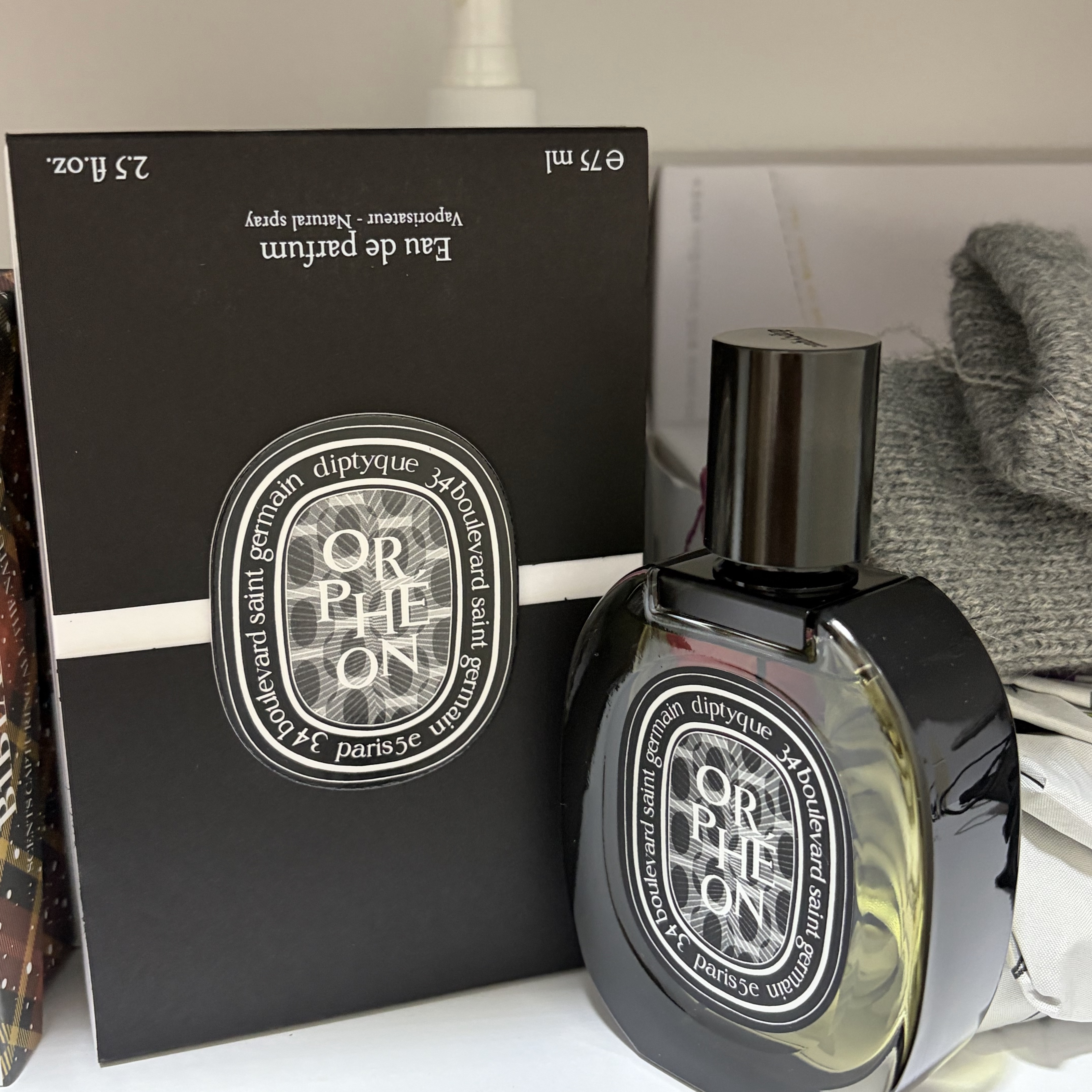 Diptyque Orpheon Eau De Parfum 75ml 착용 스타일