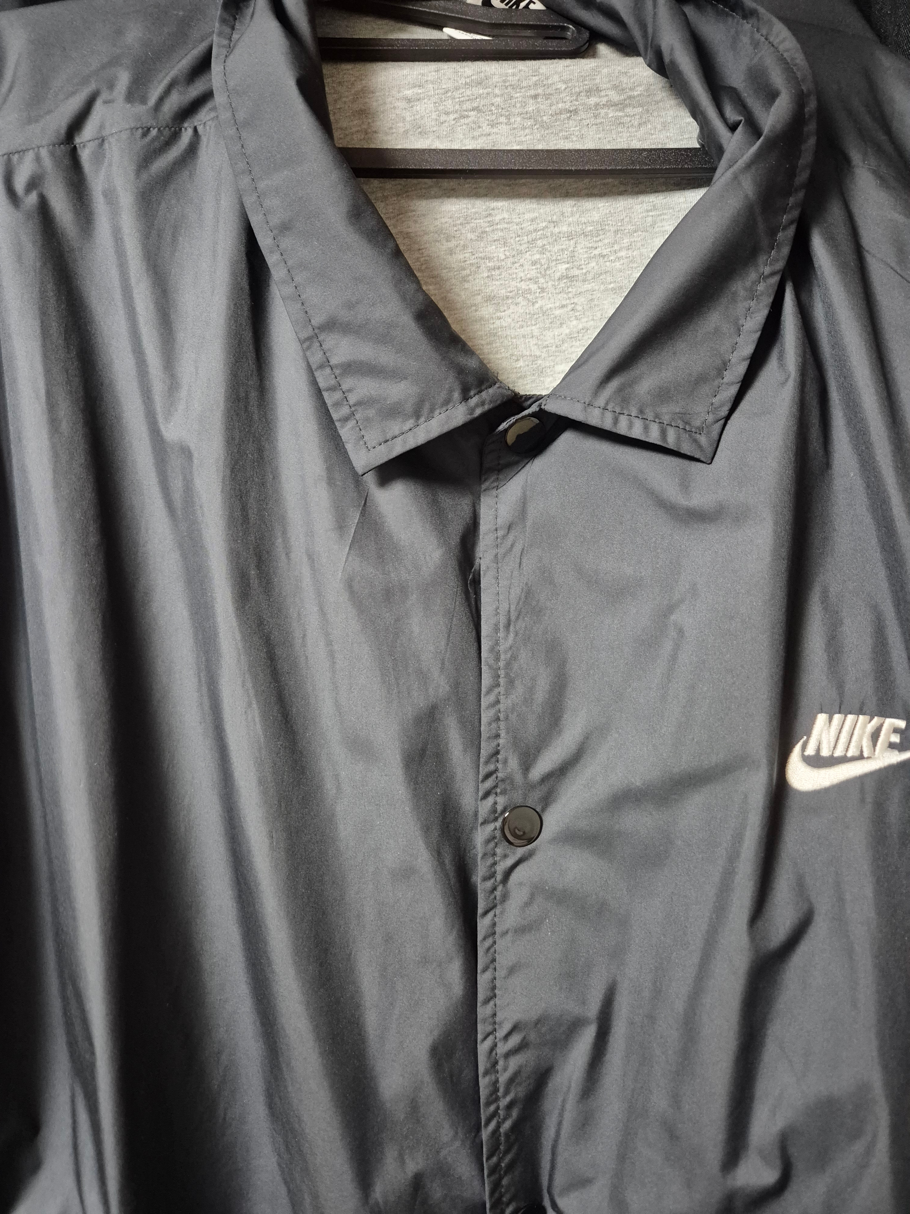 Nike Club Coaching Jakcet Black White - Asia 착용 스타일