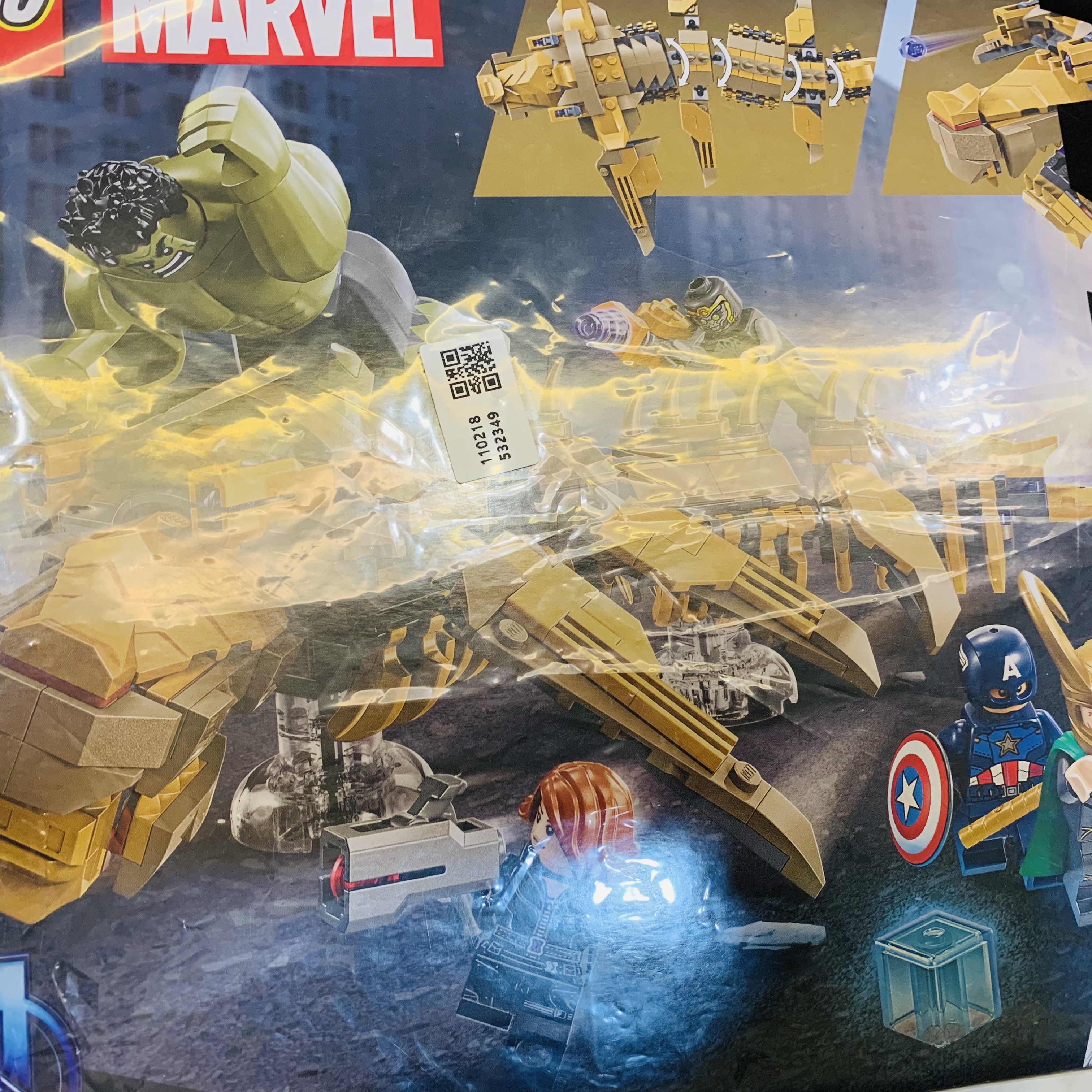 Lego The Avengers vs. The Leviathan 착용 스타일