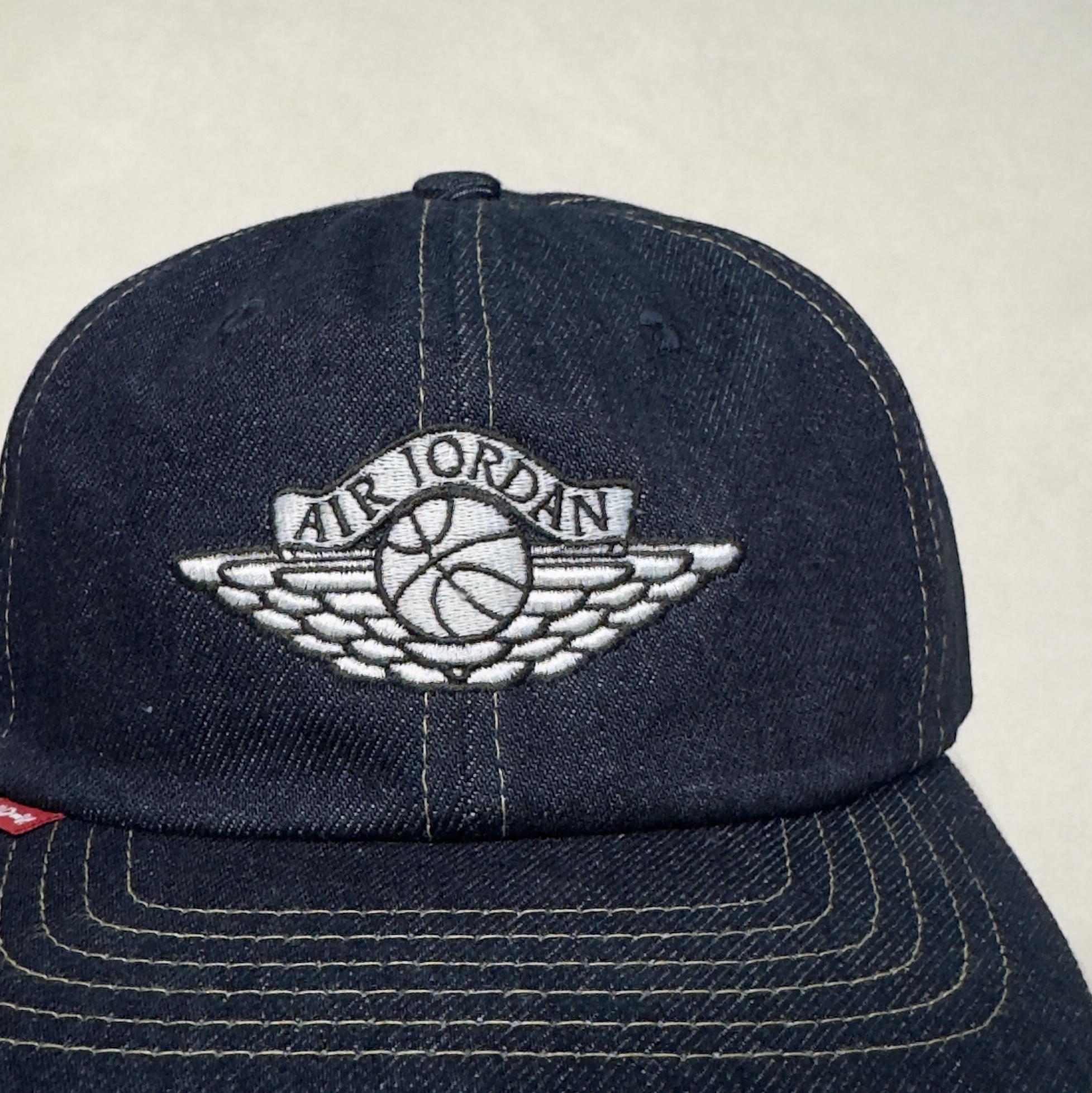 Levi's x Jordan Type III Trucker Black, Levi's x Jordan Denim Cap Rigid Rinse 착용 스타일 - 2