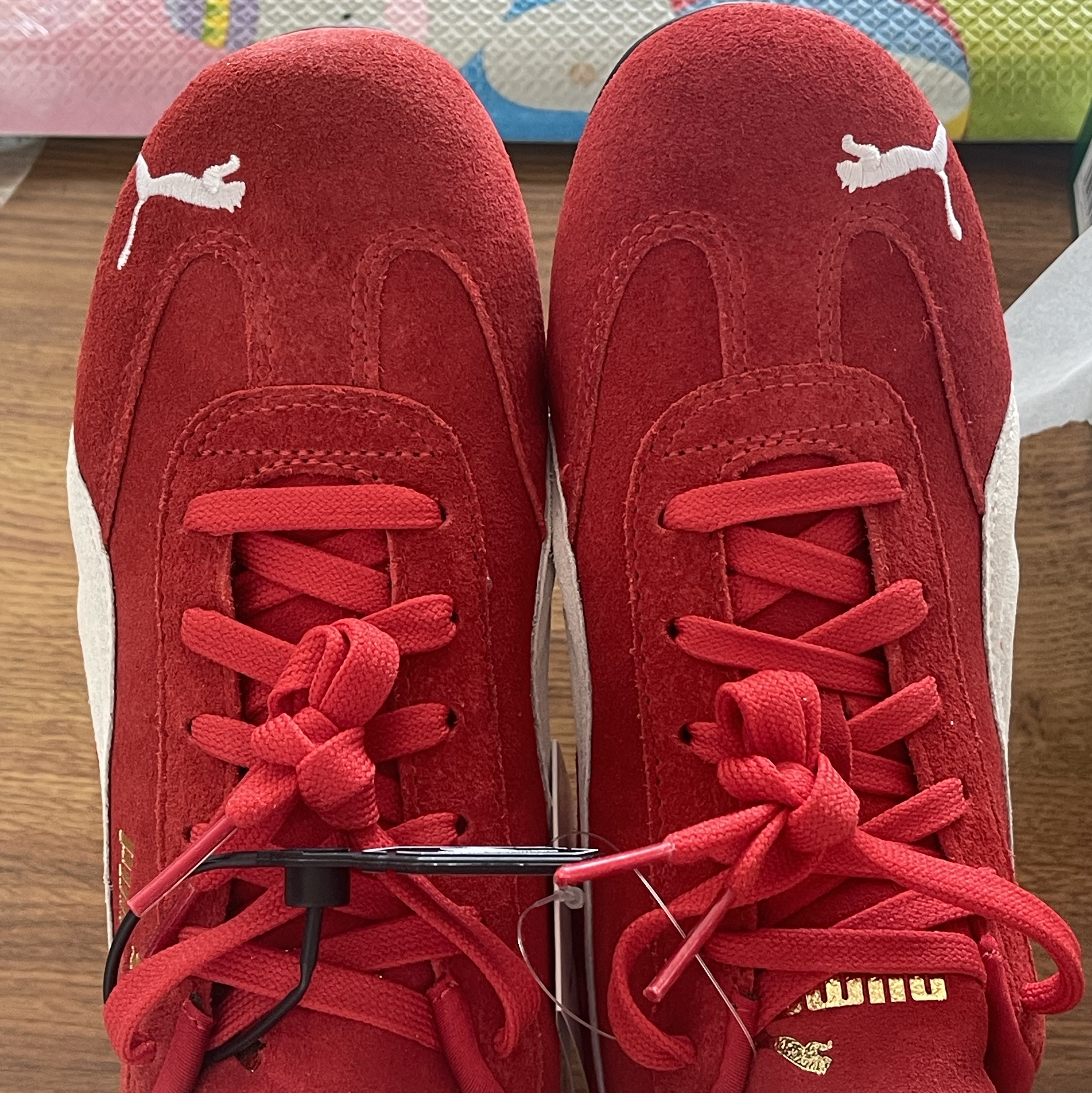 Puma Speedcat OG Red White 착용 스타일 - 3