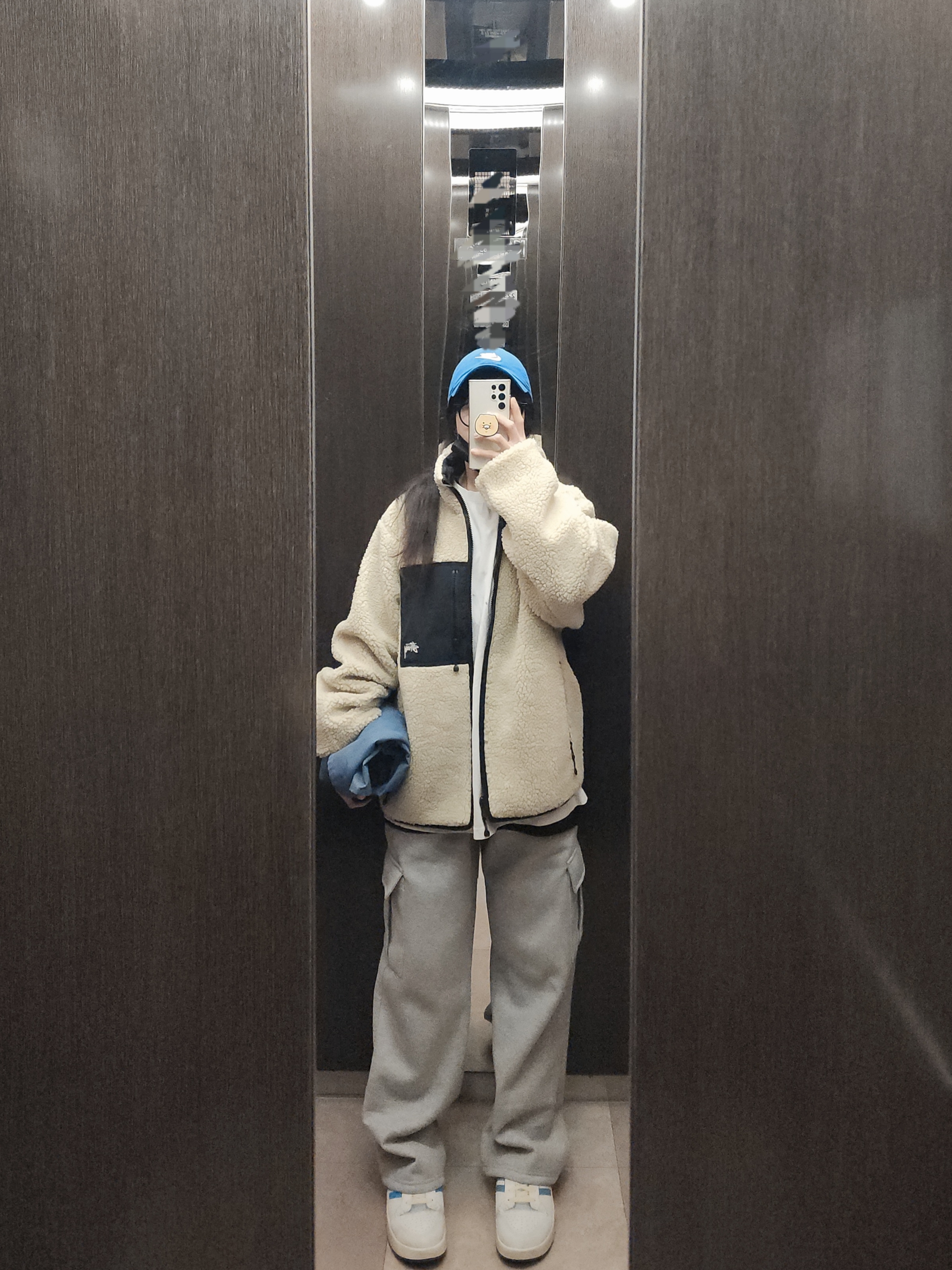 Stussy 8 Ball Sherpa Jacket Natural, Nike Club Unstructured Futura Washed Cap Game Royal 착용 스타일