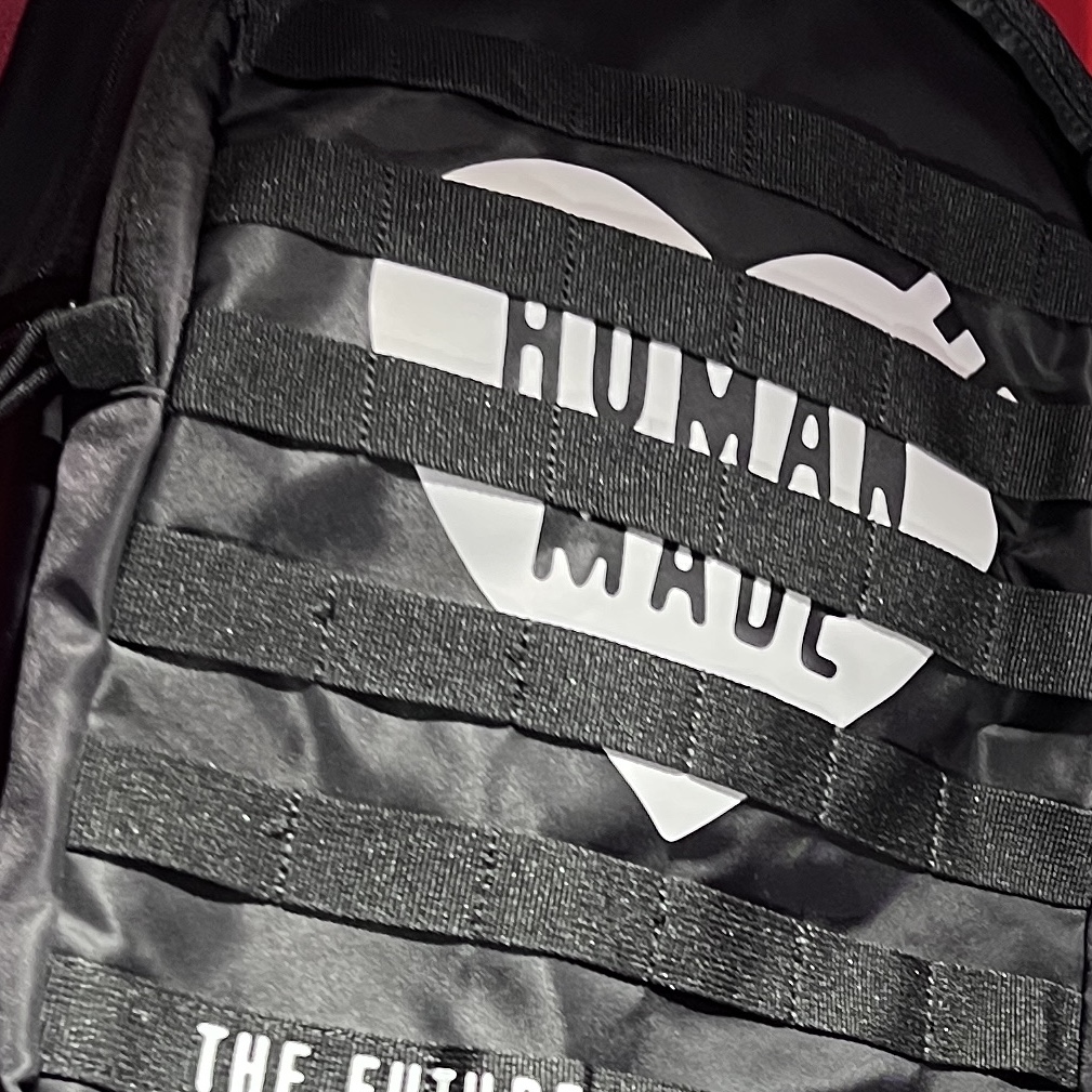 Human Made Military Backpack Black 착용 스타일
