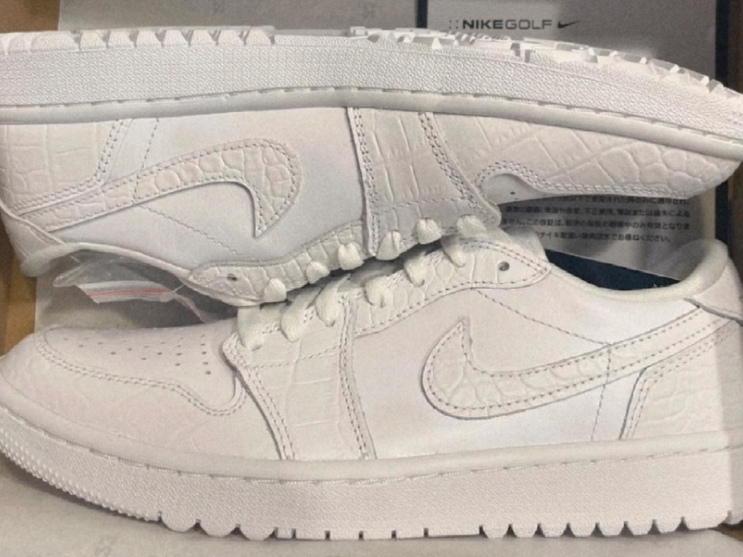 Jordan 1 Low Golf Pure Platinum 착용 스타일