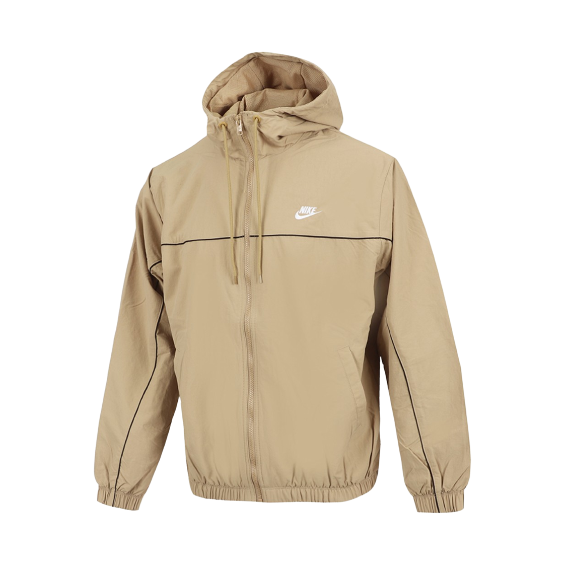 HJ2013-298 Nike Club Hooded Jacket Parachute Beige Light Khaki - Asia
