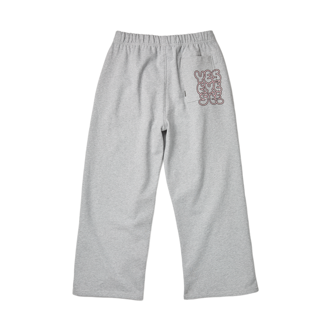 [더블적립] 예스아이씨 씨로고 스트레이트 스웨트팬츠 그레이([더블적립] YESEYESEE C-Logo Straight Sweatpants Grey)
