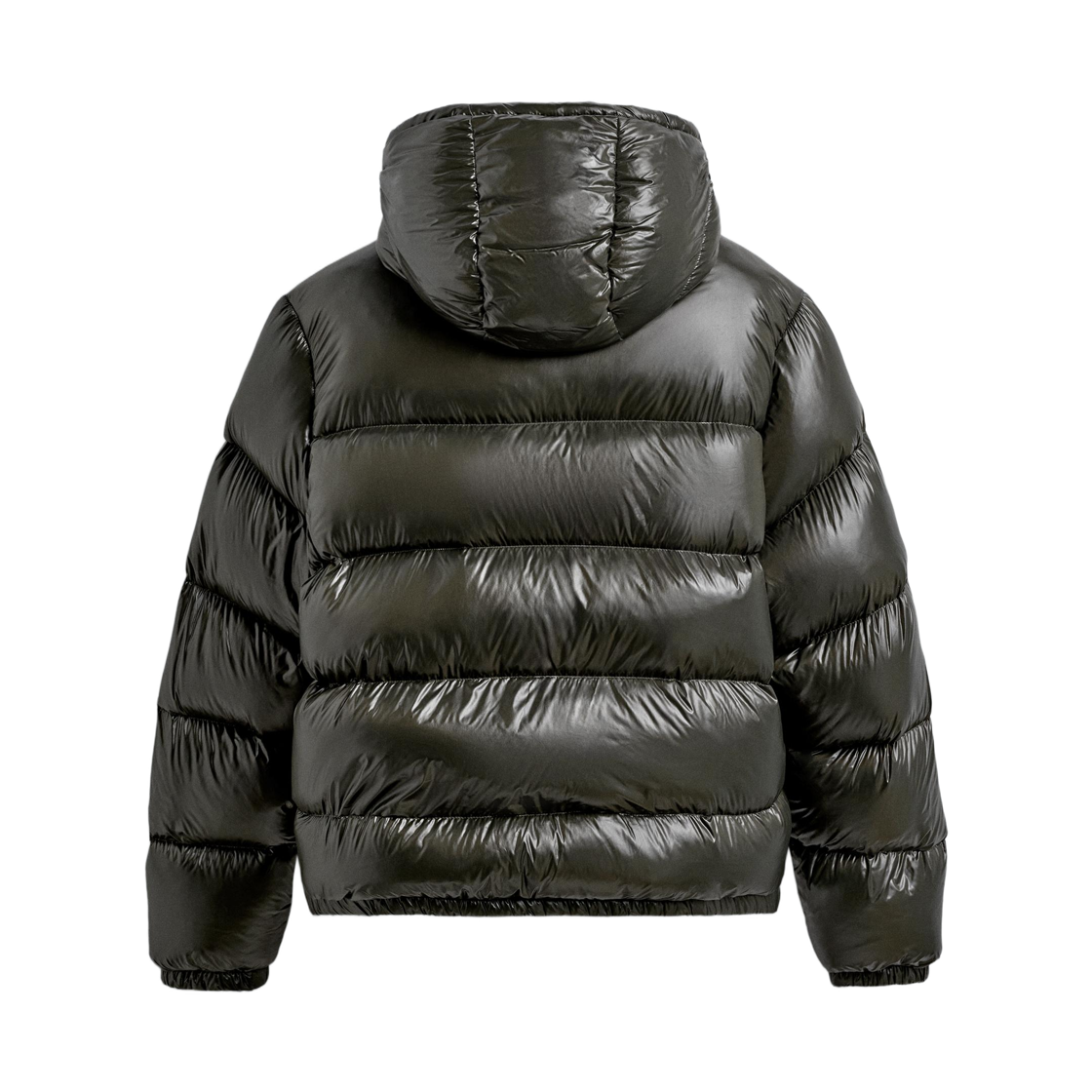 자라 80% 다운 - 20% 페더 워터프루프 점퍼 다크 카키(Zara 80% Down - 20% Feather Waterproof Jumper Dark Khaki) - 2