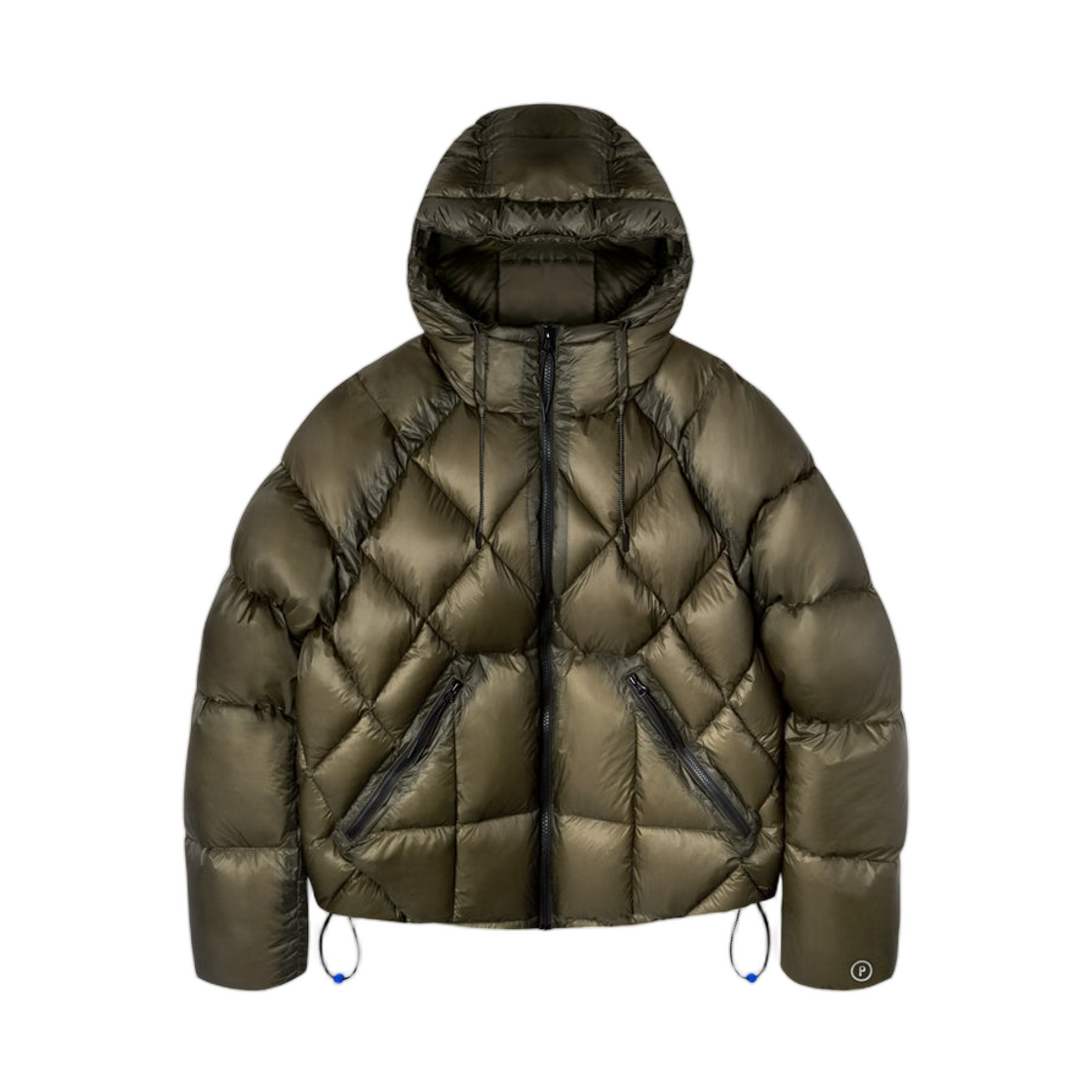피칸테 반투명 다이아몬드 다운 퍼퍼 800FP 허드윅 베르데(Picante Translucent Diamond Down Puffer 800FP Herdwick Verde) - 1