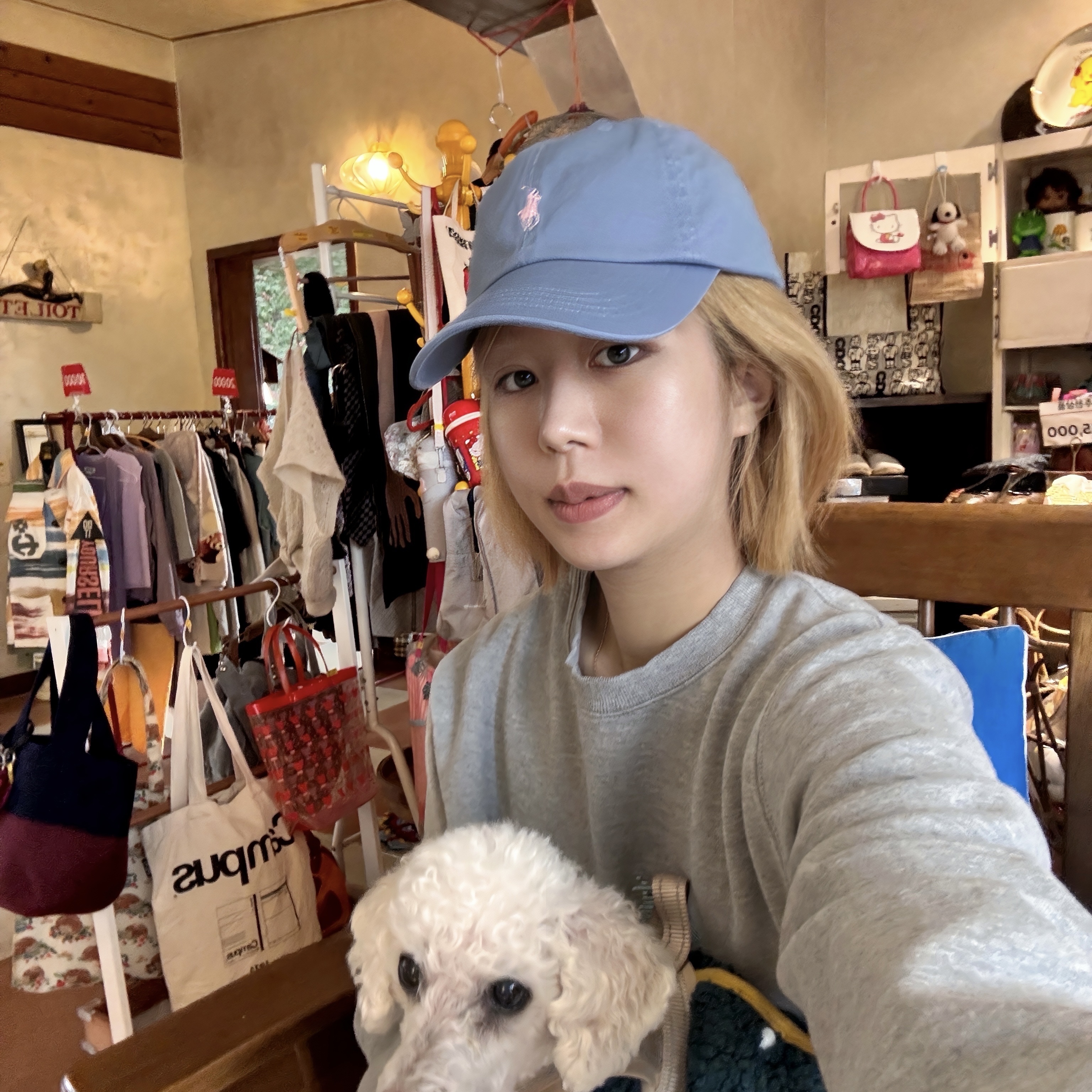 [30%적립] Polo Ralph Lauren Cotton Chino Baseball Cap Carmel Pink 착용 스타일 - 3