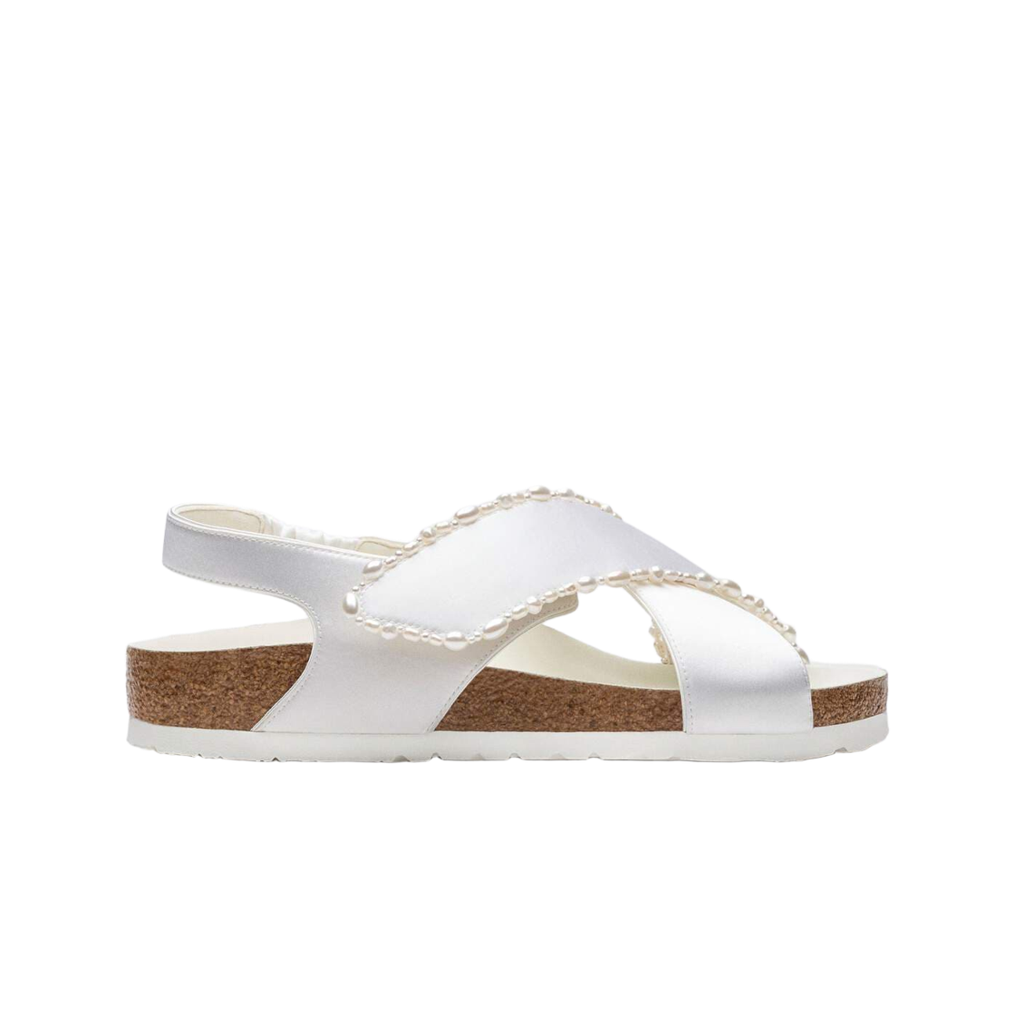 1031992 (W) Birkenstock x Danielle Frankel Tulum Pearl White - Narrow