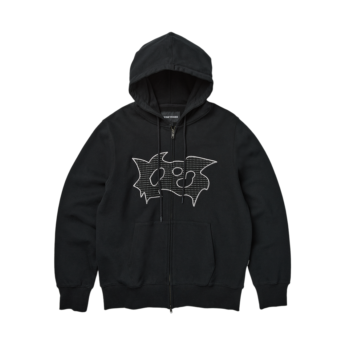 [더블적립] 예스아이씨 불릿 홀스 집업 후디 블랙