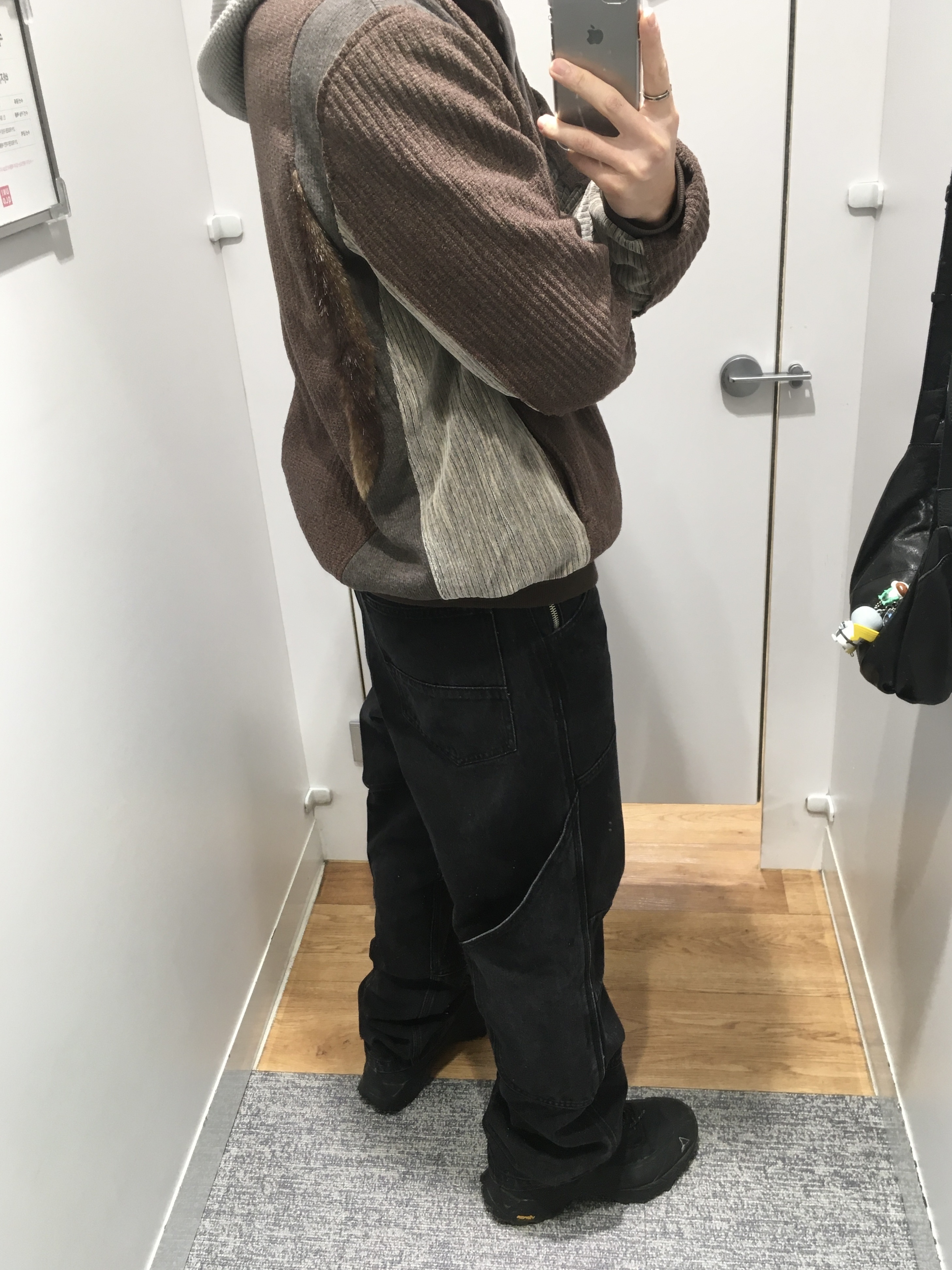Roa Hiking Katharina Black, Xlim EP.8 01 Jersey Dark Brown 착용 스타일 - 1