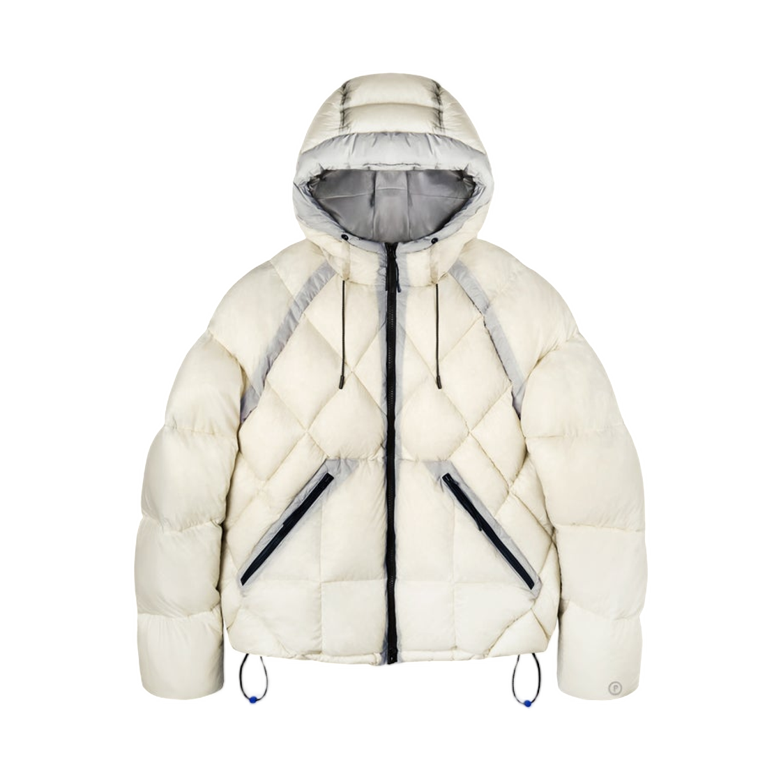 피칸테 반투명 다이아몬드 다운 퍼퍼 800FP 제피르 클라우드(Picante Translucent Diamond Down Puffer 800FP Zephyr Cloud)