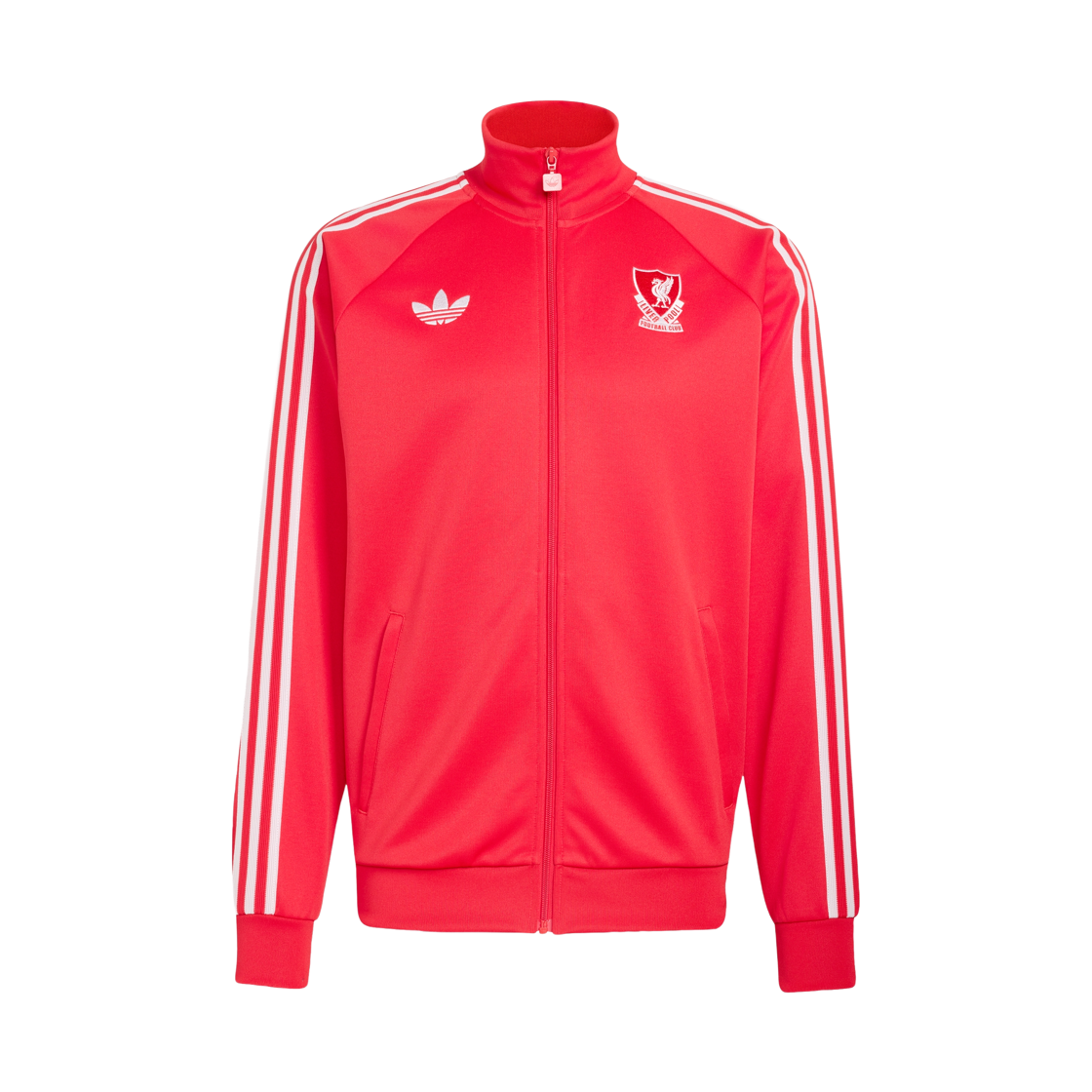 아디다스 리버풀 FC 오리지널스 트랙탑 퓨어 루비 - KR 사이즈 (논 마킹 버전)(Adidas Liverpool FC Originals Track Top Pure Ruby - KR Sizing (Non Marking Ver.)) - 1