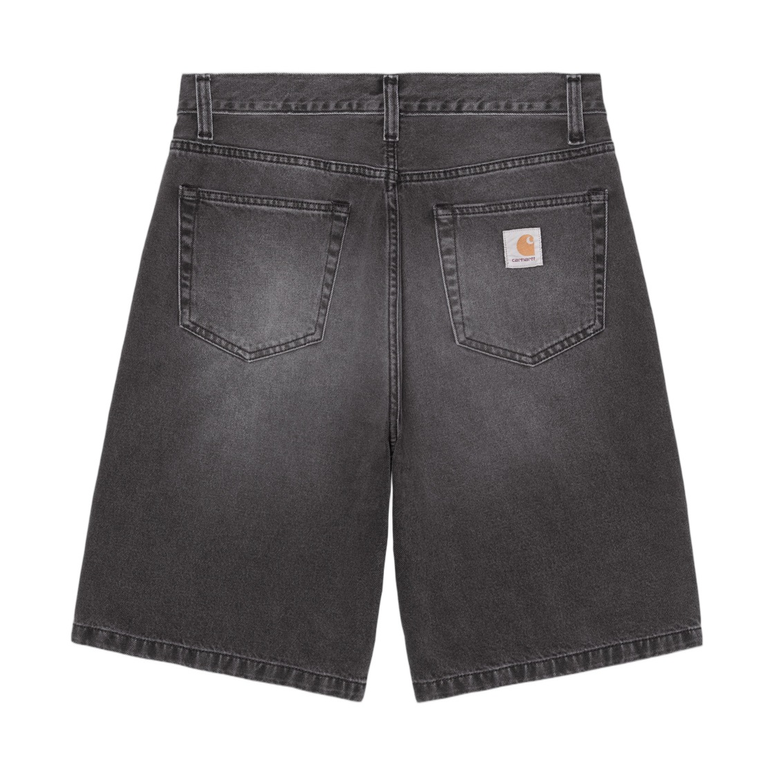 I030469-89-WJ Carhartt WIP Landon Short Black Worn Bleached