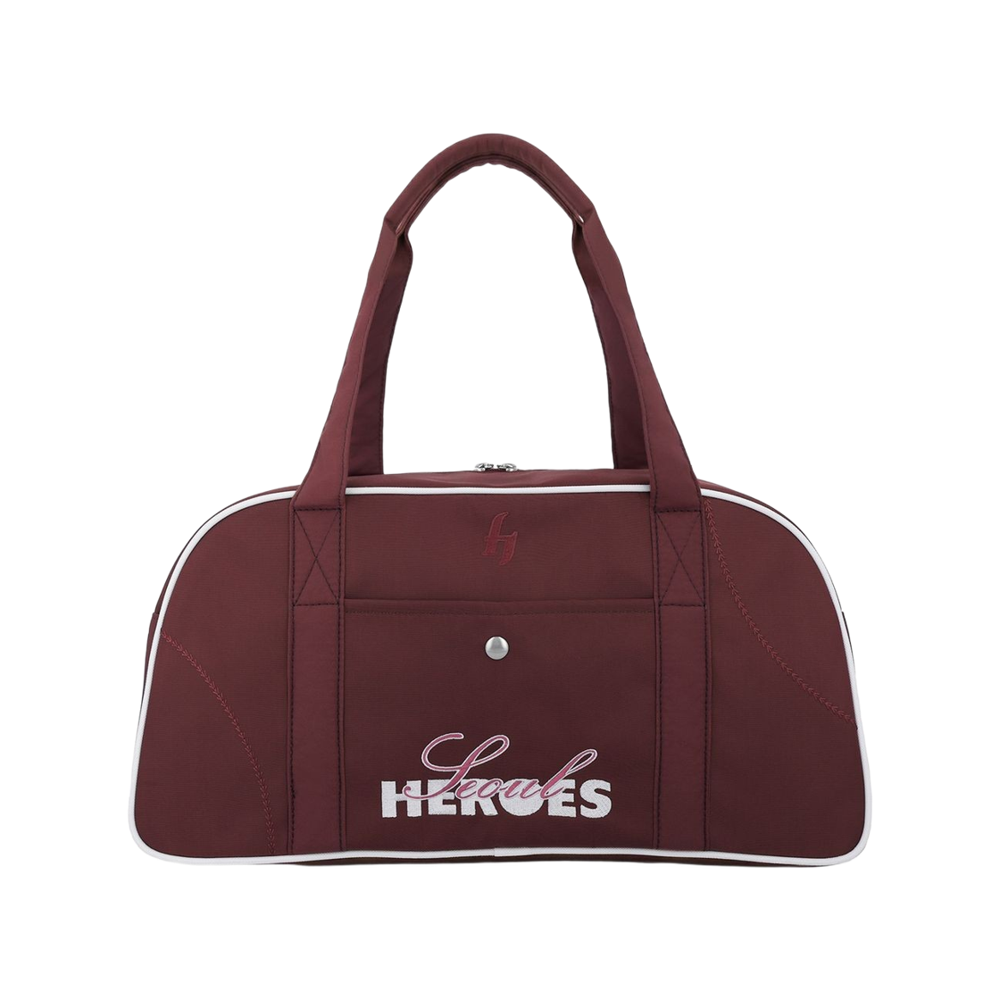 키움 히어로즈 x 무신사 26 보스턴백 버건디(Kiwoom Heroes x Musinsa 26 Boston Bag Burgundy)