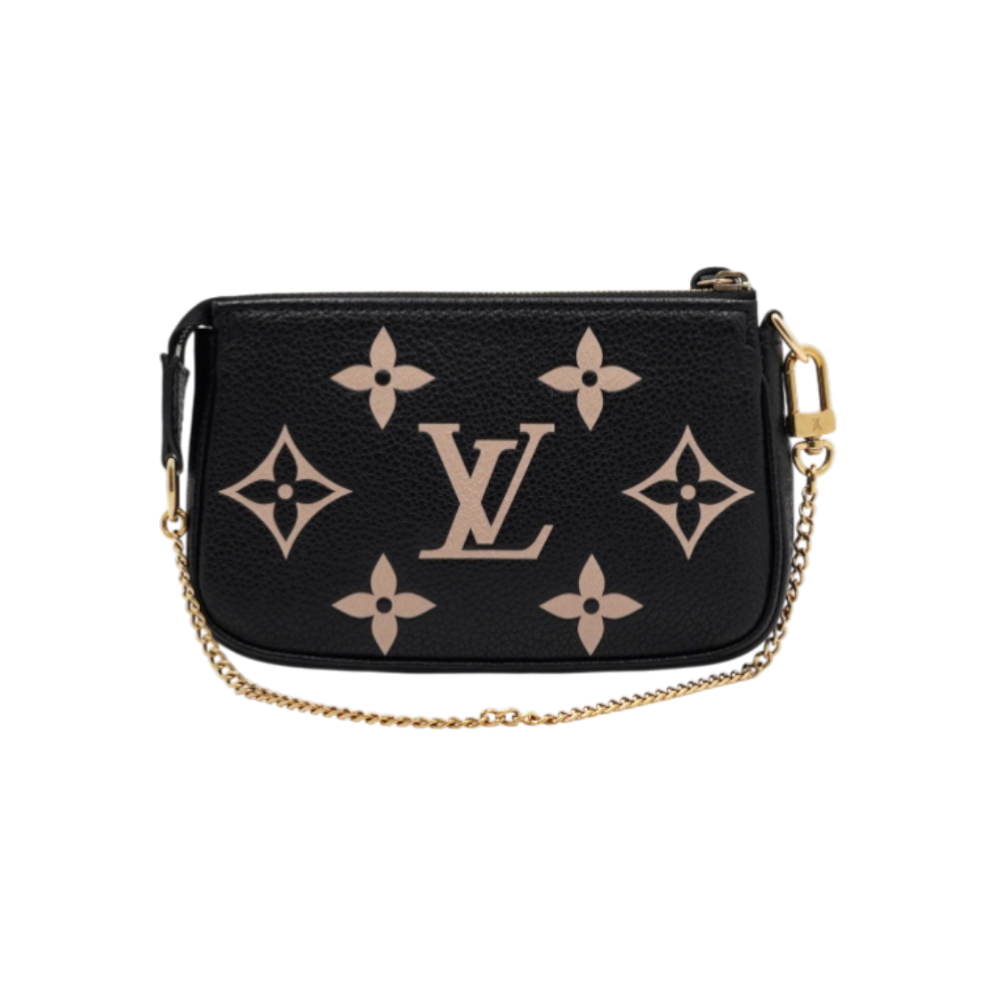 루이비통 M80732 바이컬러 모노그램 앙프렝뜨 블랙 미니 포쉐트 악세수아 토트백aa61111(Louis Vuitton M80732 Bicolor Monogram Empreinte Black Mini Pochette Accessoires Tote Bag) - 1