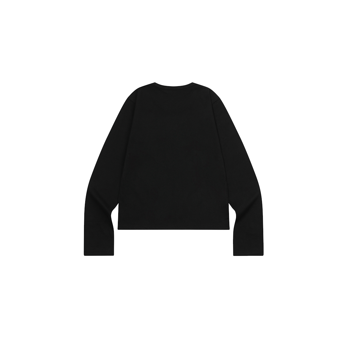 무센트 하트 레터링 긴팔 티 (2컬러) 블랙(MUCENT Heart Lettering Sleeve T (2Color) Black) - 2