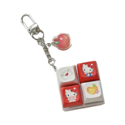 Sanrio Hello Kitty x 7-Eleven Square Keyring Keycap
