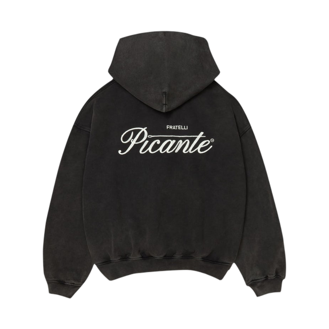 피칸테 테일러 체인 스티치 후드 빈티지 블랙(Picante Tailor Chain Stitch Hoodie Vintage Black)