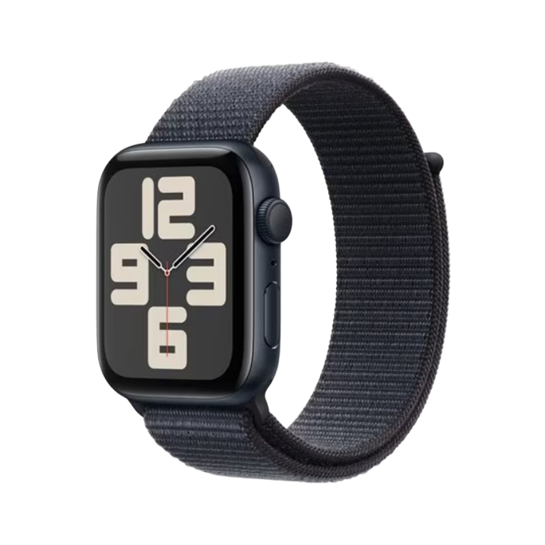 애플 워치 SE 2세대 44mm GPS 미드나이트 알루미늄 케이스 스포츠 루프 미드나이트 (국내 정식 발매 제품)