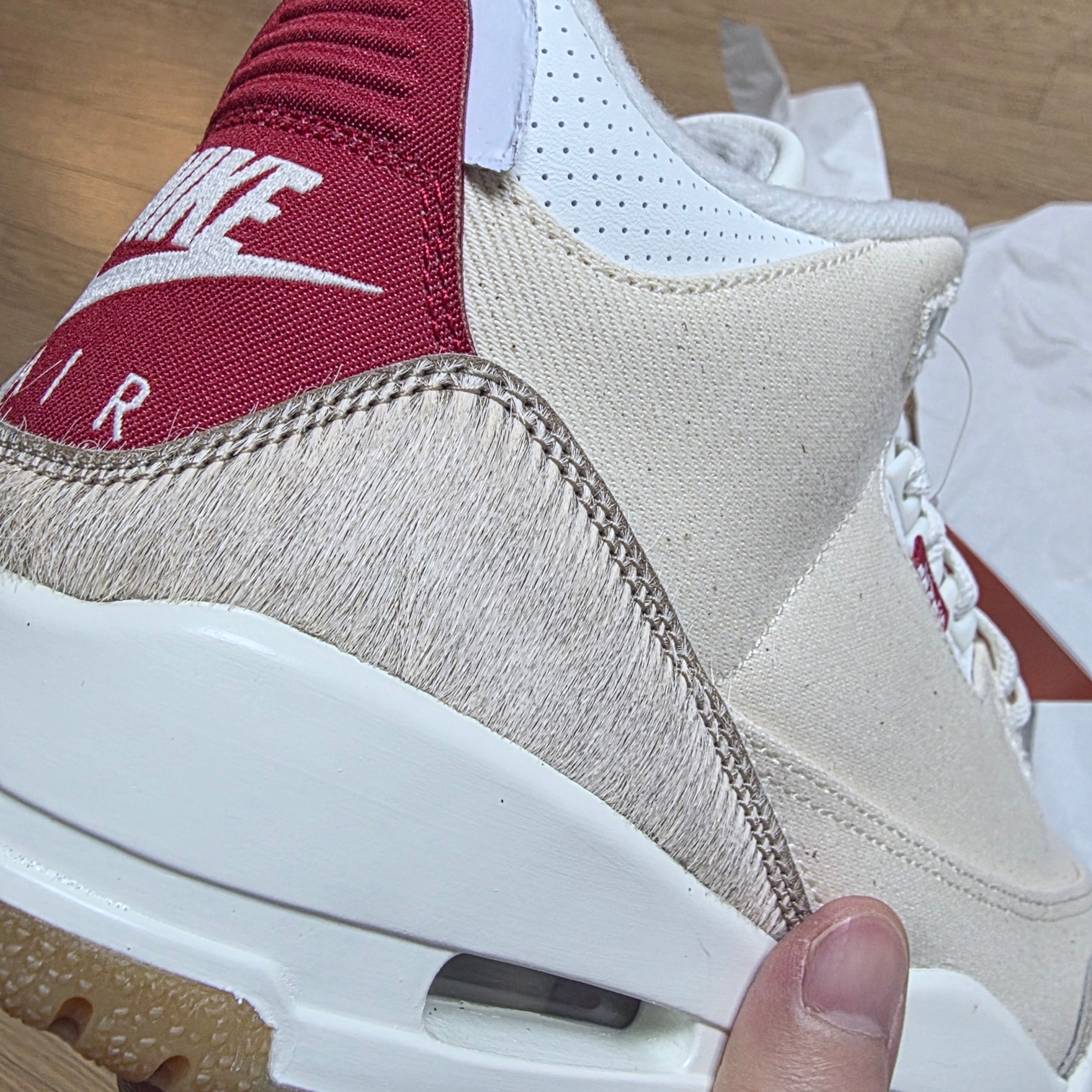 Jordan 3 x Levi’s Ecru Denim 착용 스타일 - 8