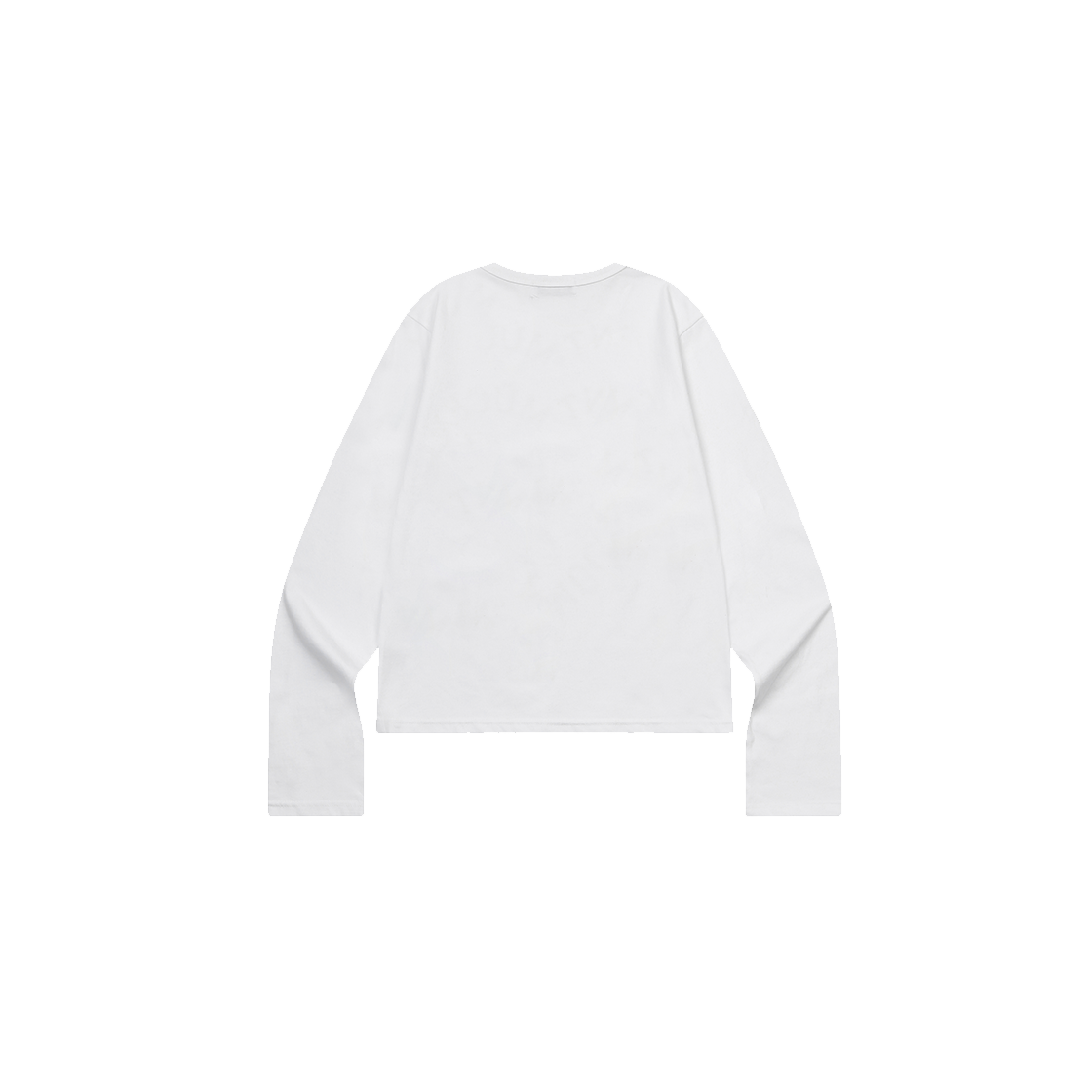 무센트 하트 레터링 긴팔 티 (2컬러) 화이트(MUCENT Heart Lettering Sleeve T (2Color) White) - 2