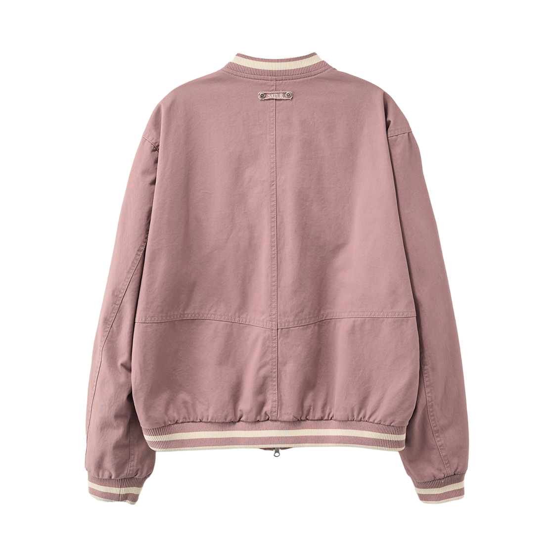 세터 90s 플레이백 바시티 자켓 핑크(SATUR 90s Playback Varsity Jacket Pink) - 2