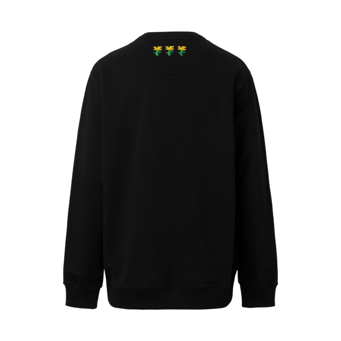 버버리 x 마인크래프트 로고 프린트 코튼 스웨트셔츠 블랙(Burberry x Minecraft Logo Print Cotton Sweatshirt Black) - 2