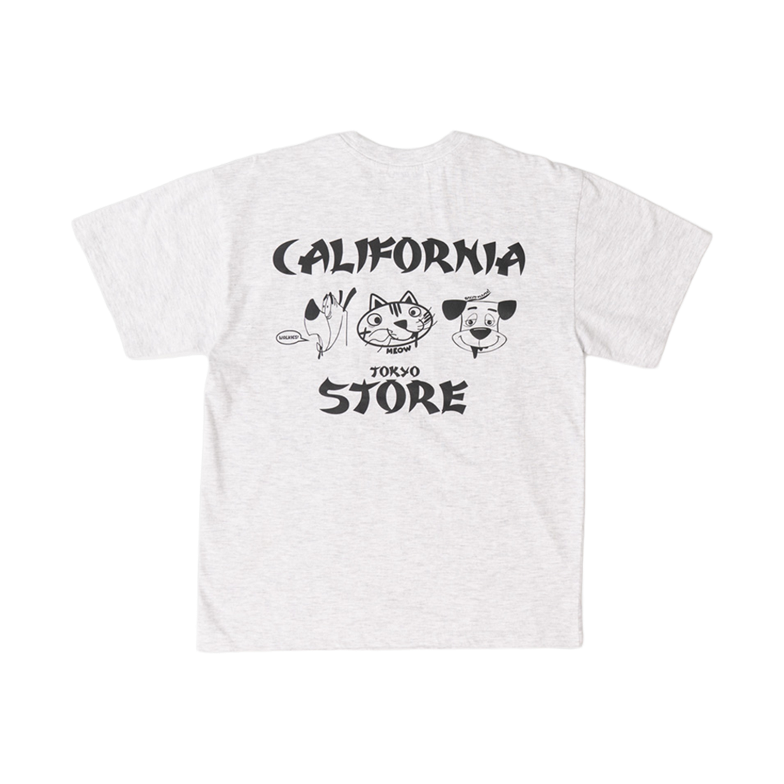 26SS0206 BIGWAVE COLLECTIVE California Store Limited Collab Tee Bw 1% Melange