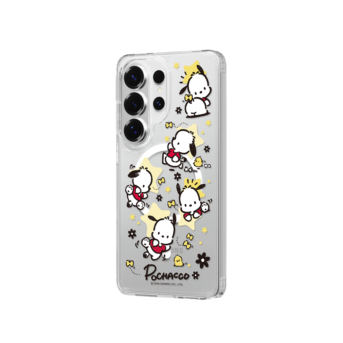 에스엘비에스 포차코 패턴 클리어 마그넷 케이스 for S26 Series(SLBS POCHACCO Pattern Clear Magnet Case for S26 Series) - 6