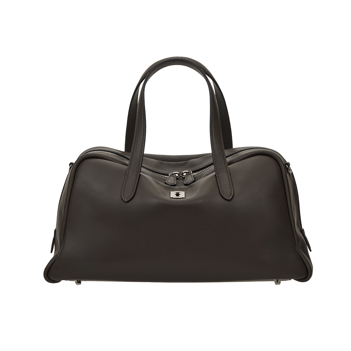 분크 토크 크럼블 토트 미듐 다크브라운(vunque Toque Crumble Tote M Dark Brown) - 2